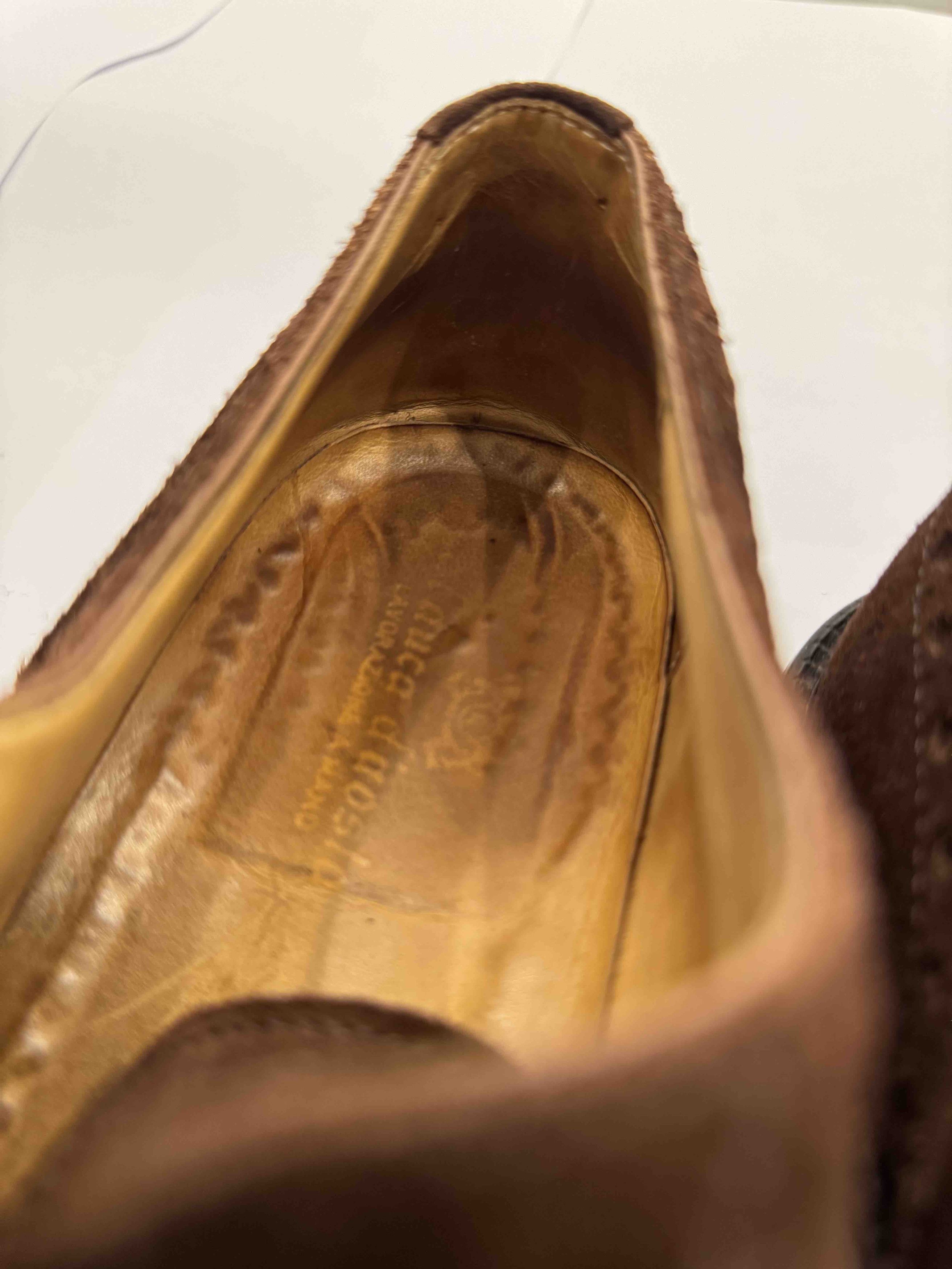 Other Scarpe Al Duca D'Aosta Derby in Suede marrone Size US 10 / EU 43 - 7 Thumbnail