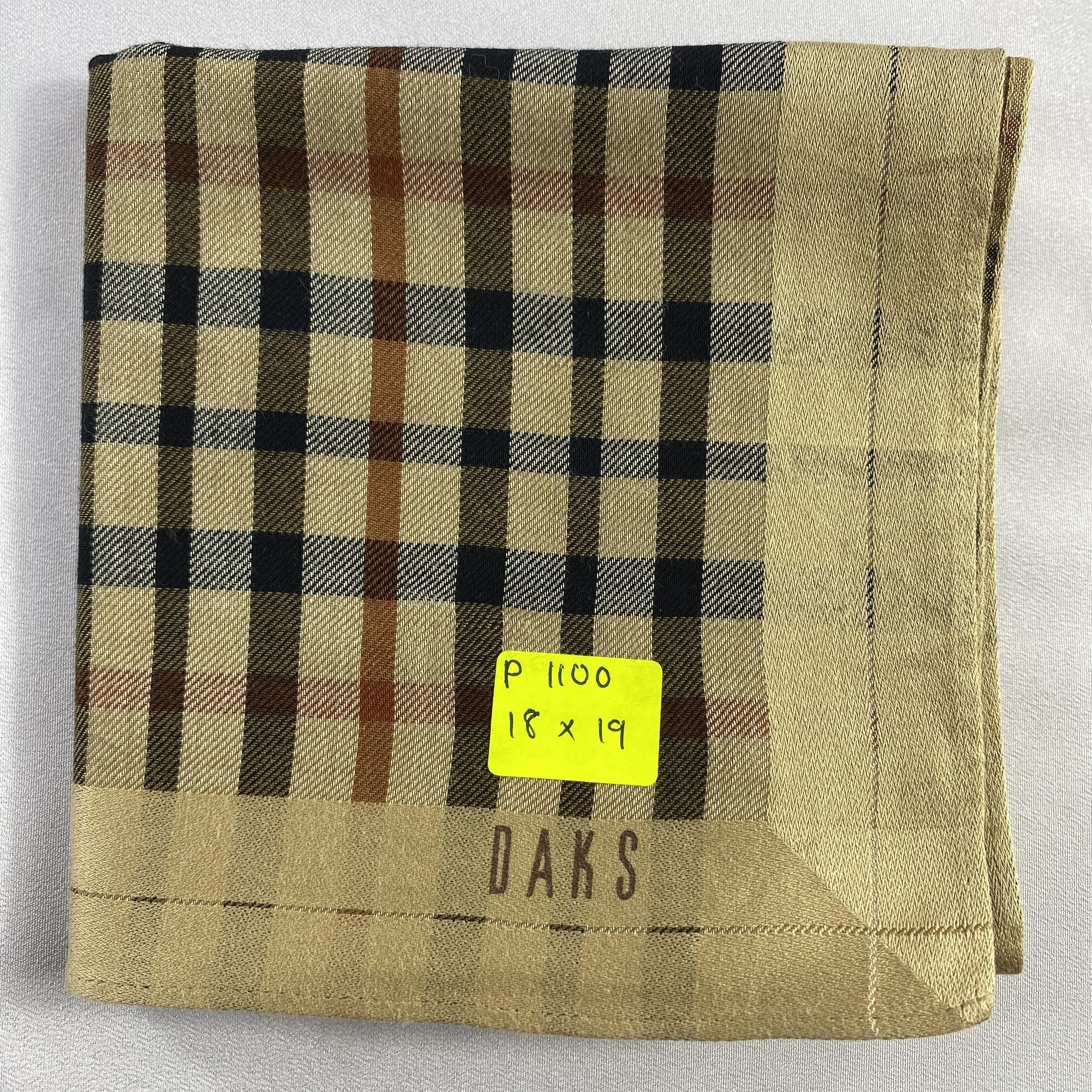 DAKS × Vintage Daks London Bandana/ Handkerchief / Neckerchief-P1100 Size ONE SIZE - 5 Thumbnail
