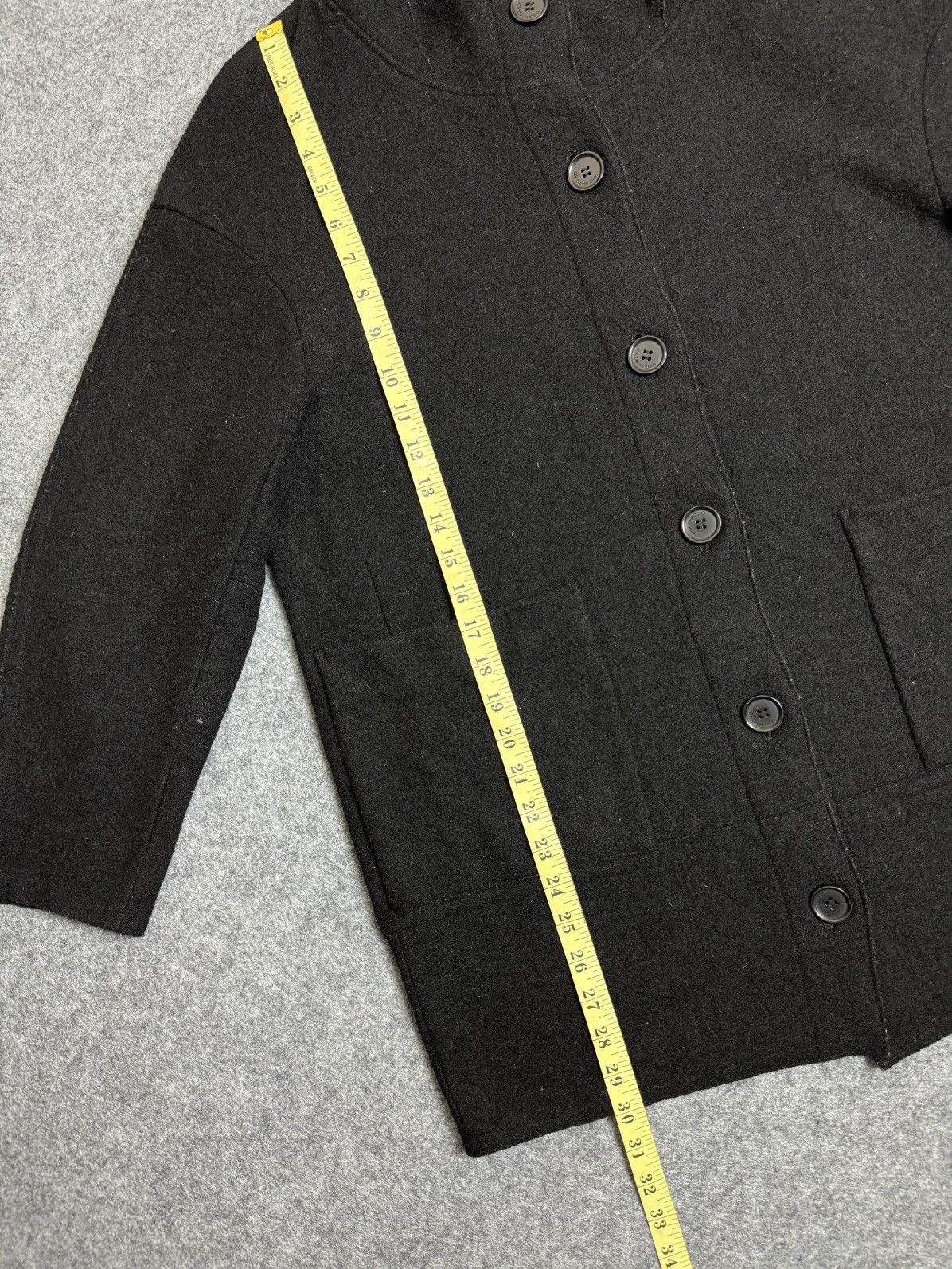 Calvin Klein Calvin Klein Wool Button Jacket Size US M / EU 48-50 / 2 - 14 Thumbnail