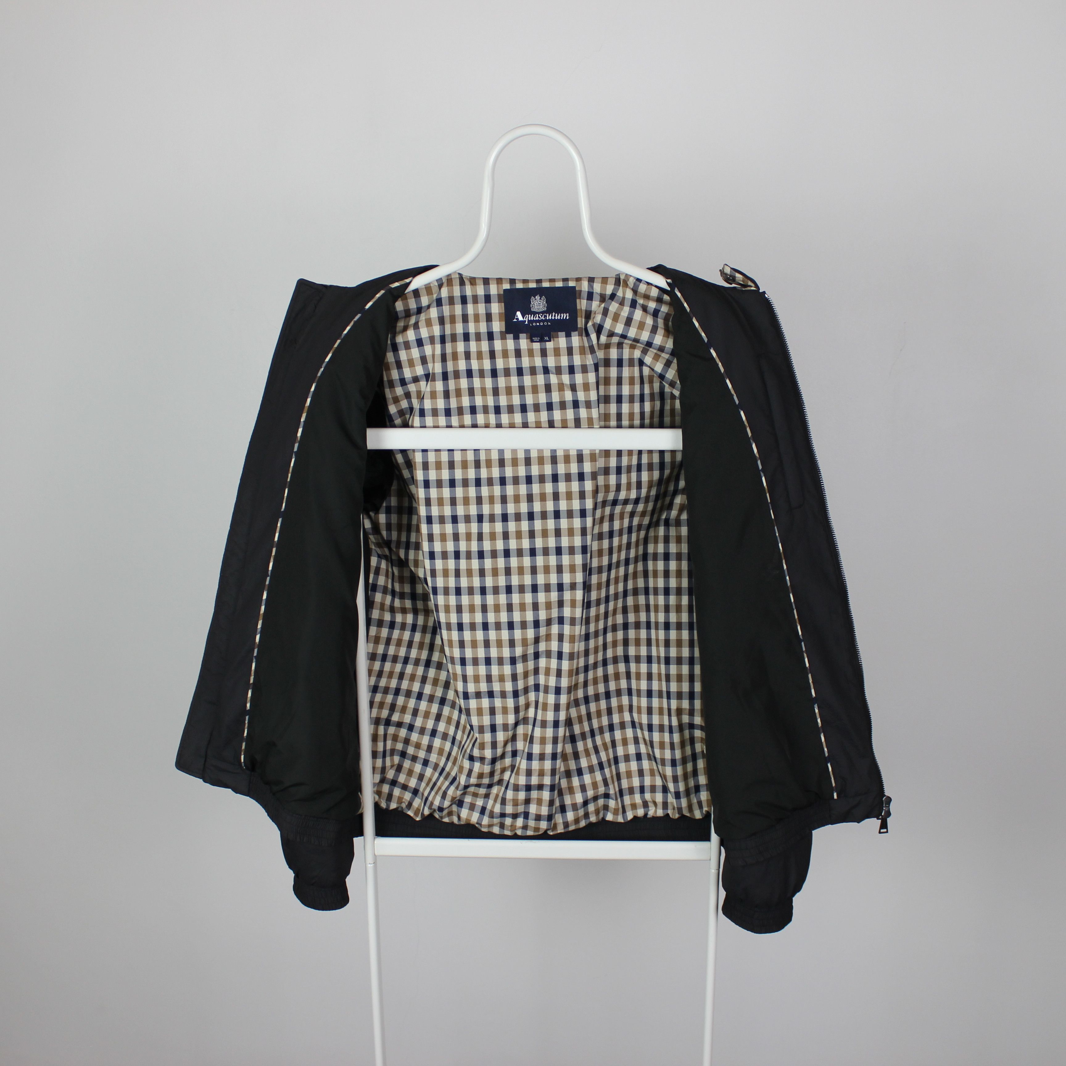 Aquascutum aquascutum jacket men black nylon L XL Size US XL / EU 56 / 4 - 7 Thumbnail