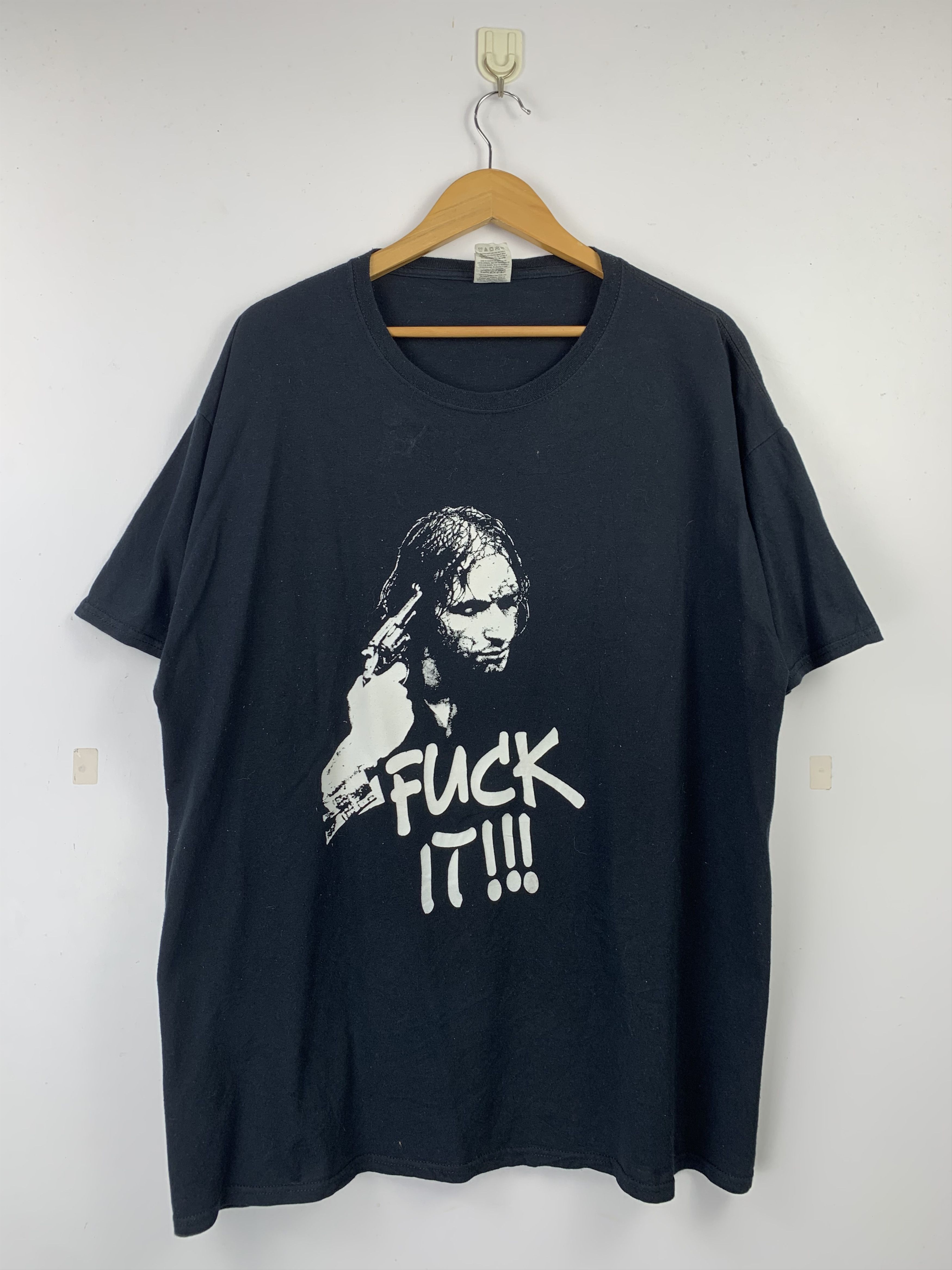 Vintage Vintage 90s Fuck It T Shirt TA0332 Size US XL / EU 56 / 4 - 1 Thumbnail