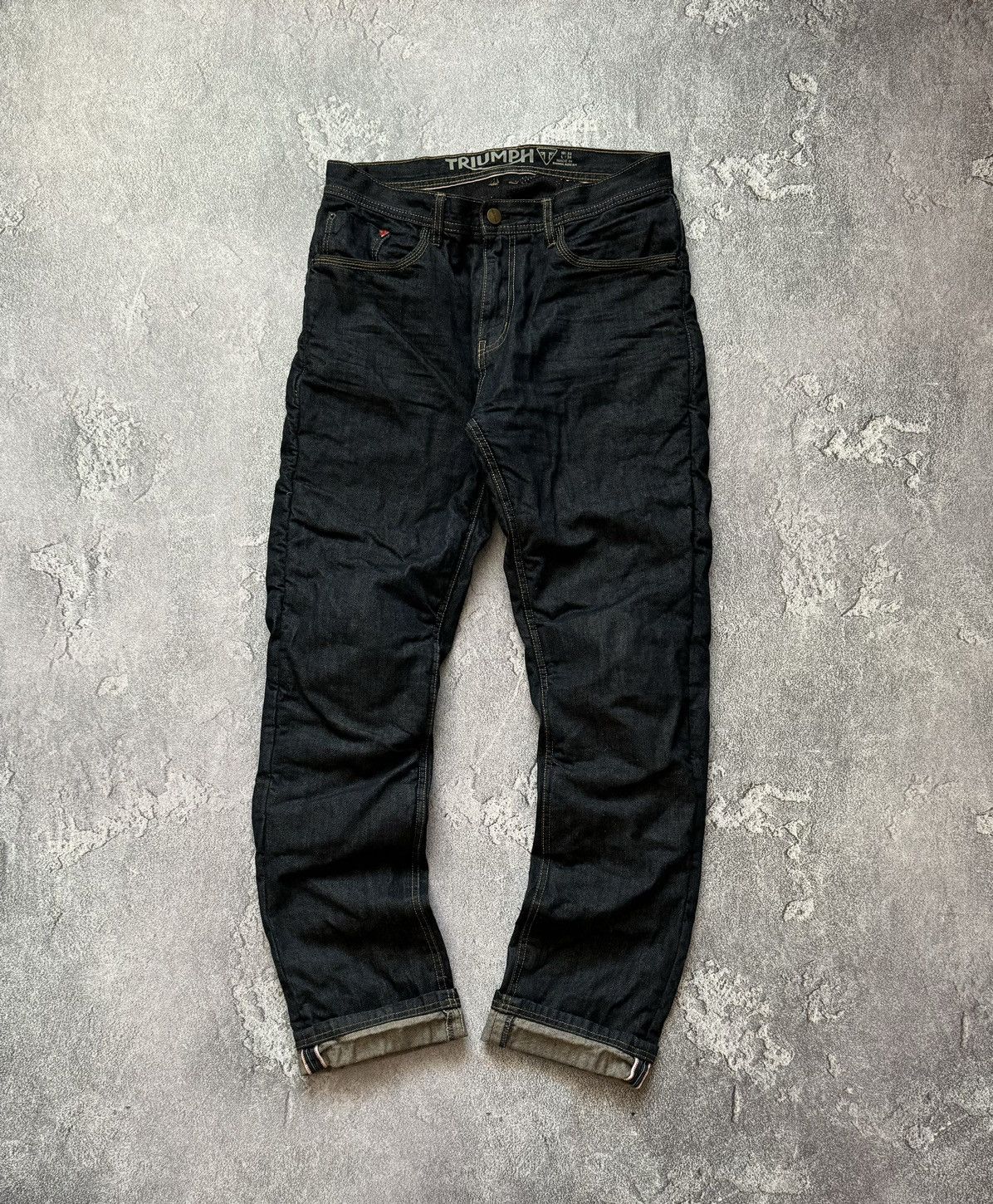 Other Triumph 32/34 selvedge hero riding jean denim pant trouser Size US 32 / EU 48 - 1 Thumbnail