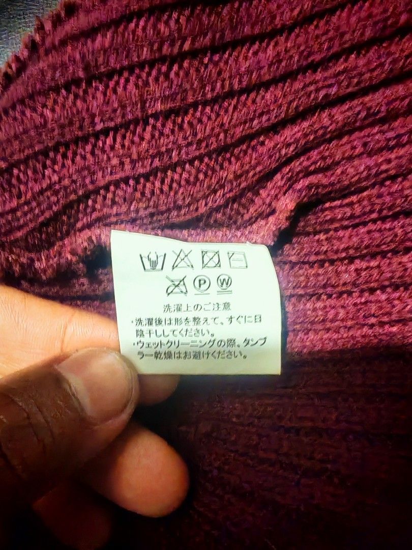 Lee Lee Burgundy Cable Knit Acrylic Watch Cap Beanie Size ONE SIZE - 6 Thumbnail