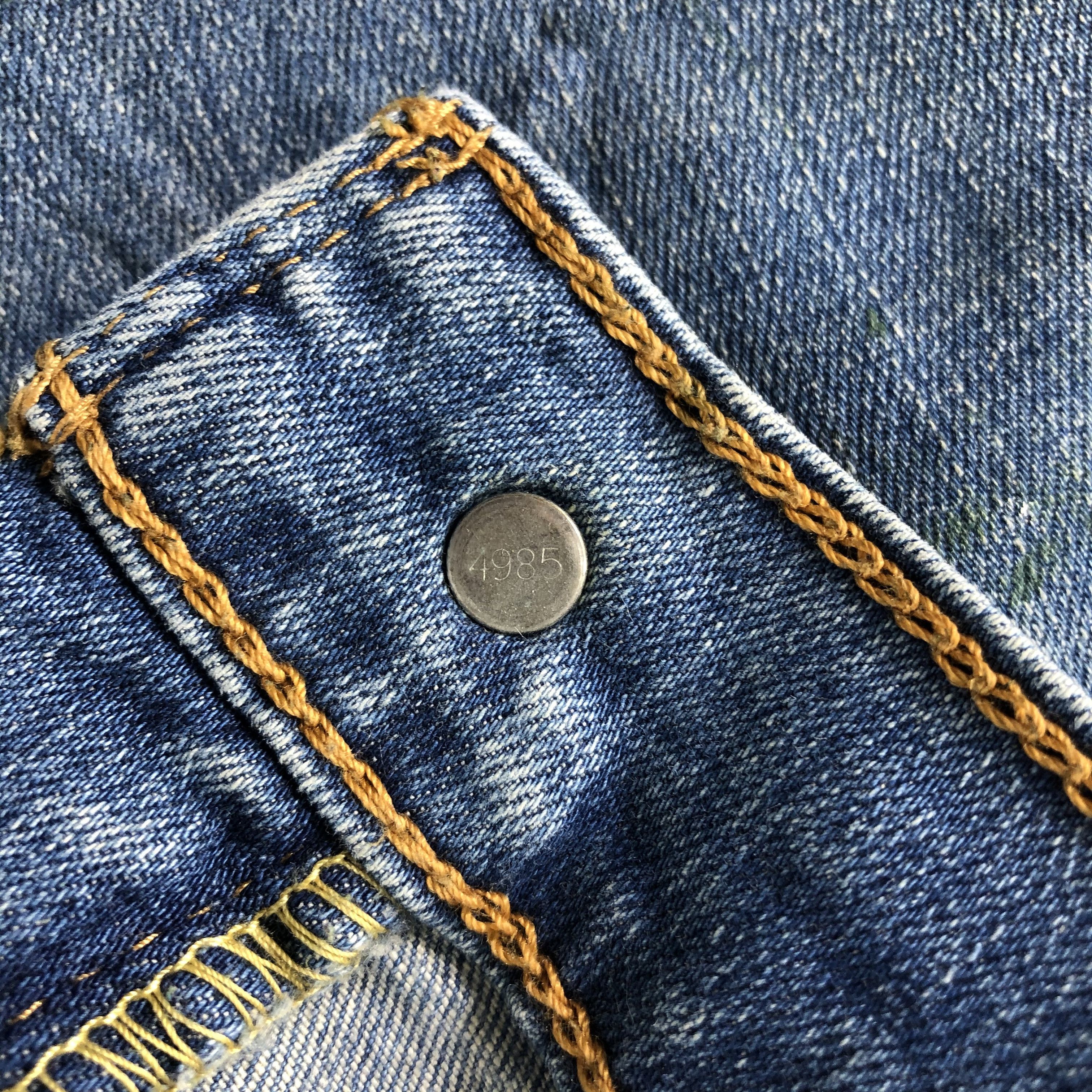 Levi's Levis 510 Jeans Painted Denim KJ1361 Size US 32 / EU 48 - 8 Thumbnail