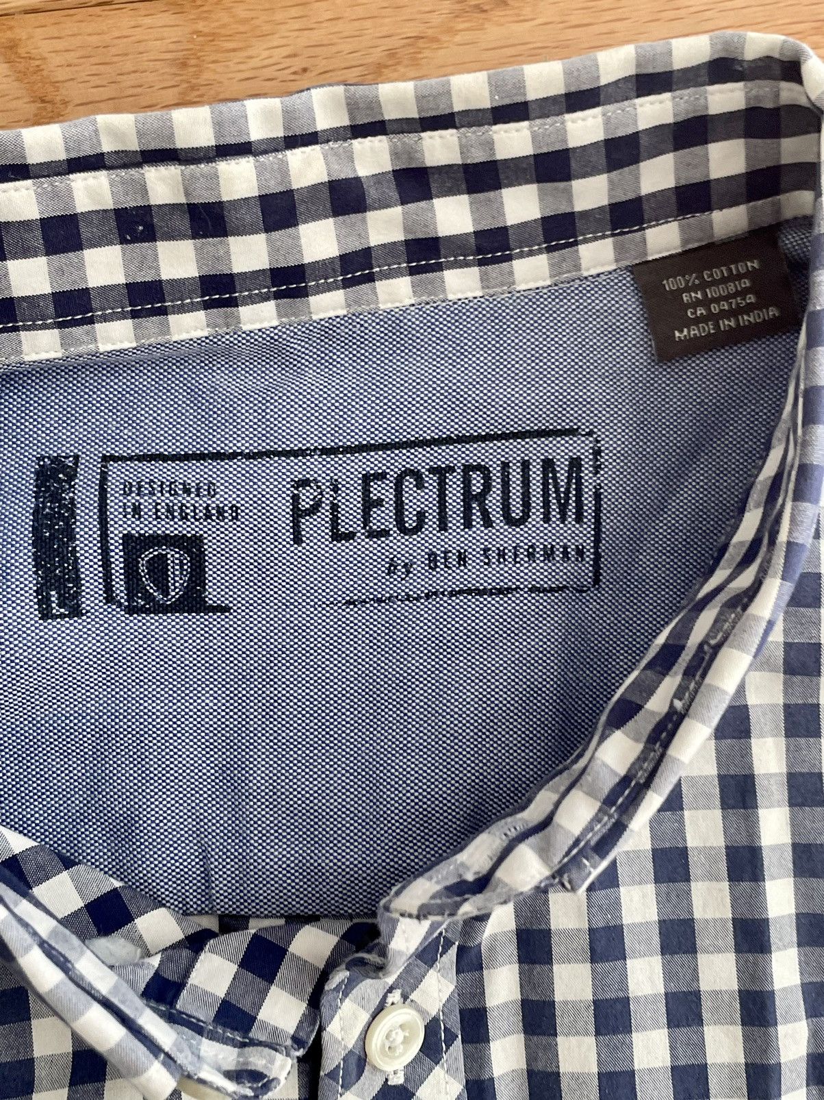 Ben Sherman 2000s ‘Plectrum’ Ben Sherman Plaid Checkered Button Up Shirt Size US L / EU 52-54 / 3 - 3 Thumbnail
