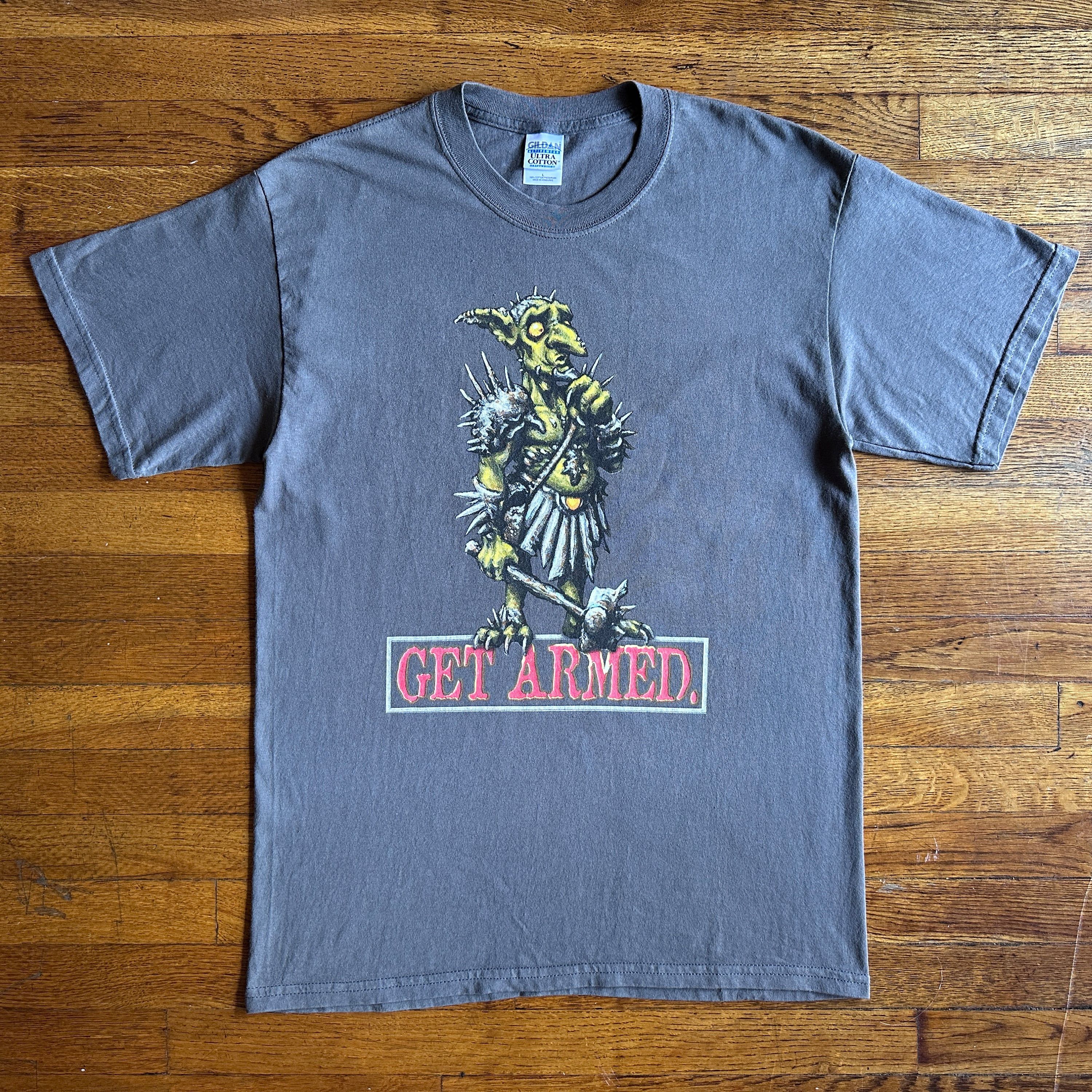 Vintage モリンフェンTシャツ　mtg Shirt XL Morinfen Vintage Magic the Gathering Mirrodin 10th Anniversary Promo T
