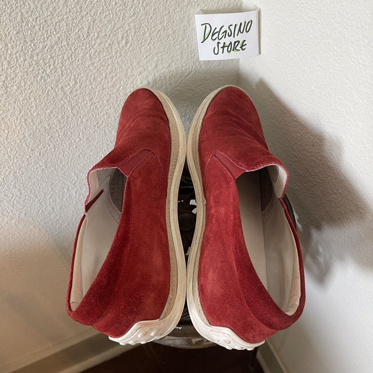 Tod's TODs Suede Espadrille Slip On Sneaker Size US 9.5 / EU 42-43 - 6 Thumbnail