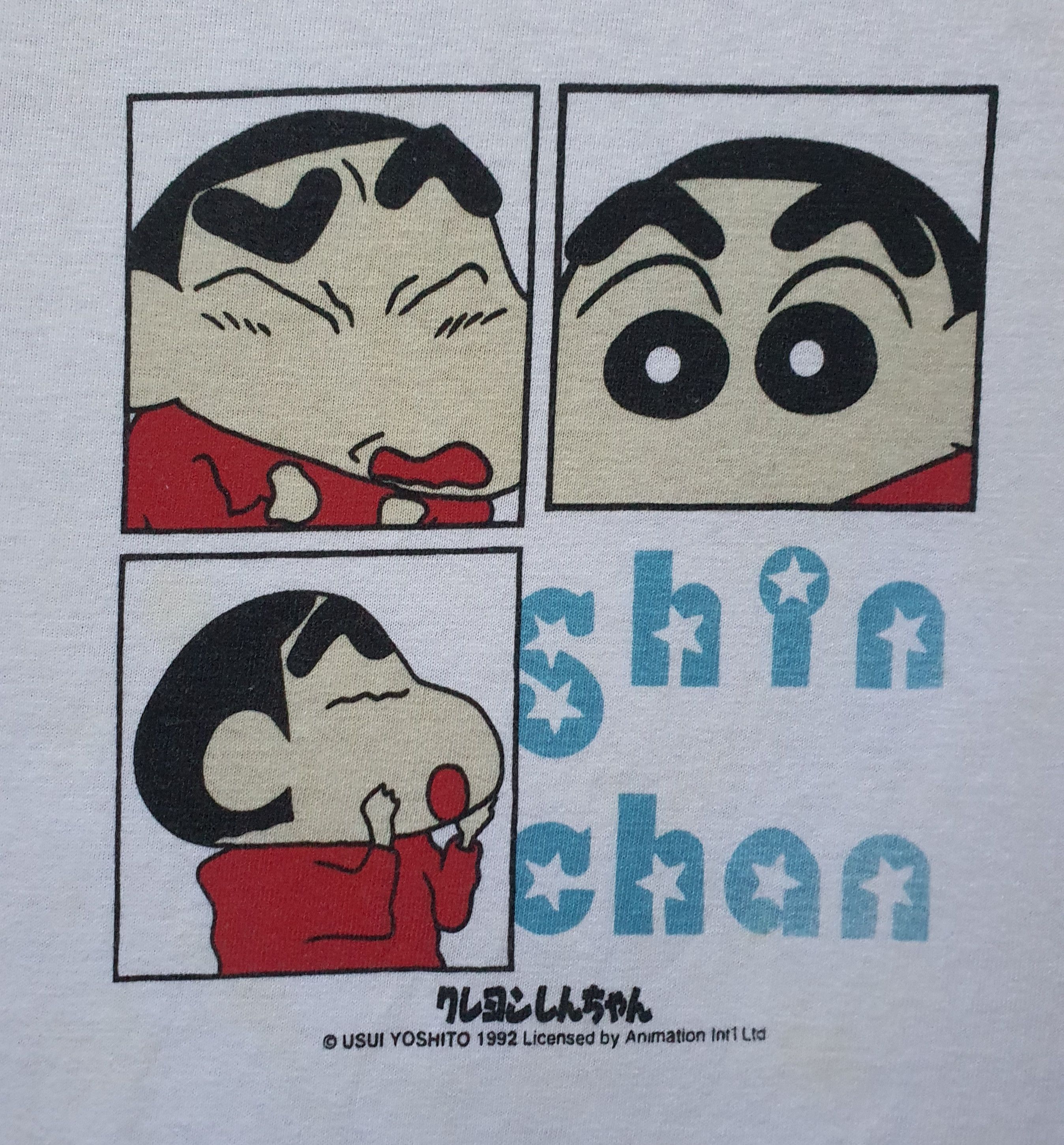 Anime 1992 Crayon Shin-chan Womens T shirt size Medium Size M / US 6-8 / IT 42-44 - 9 Thumbnail