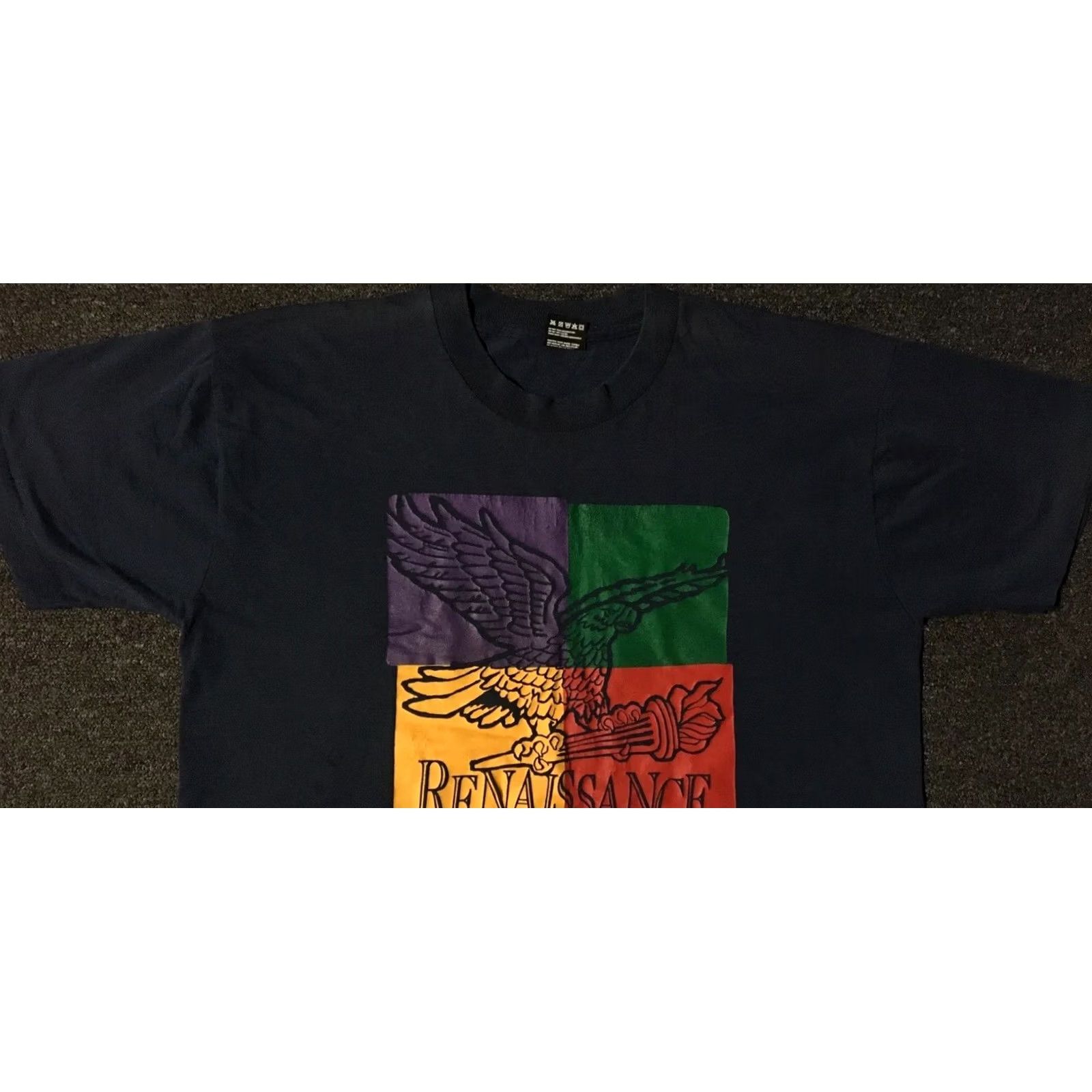 Vintage VINTAGE Ironwood School Eagles Faded Shirt XL Blue 90s Grunge Biker Surf Rock Vintage USA Men Short Sleeve T-Shirt Sun Graphic Size US XL / EU 56 / 4 - 6 Thumbnail