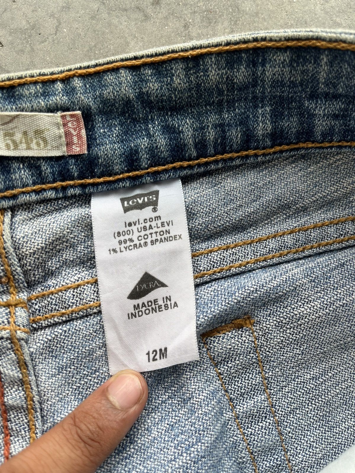 Levi's Levis 545 single R low bootcut flared jeans Size US 35 - 5 Thumbnail