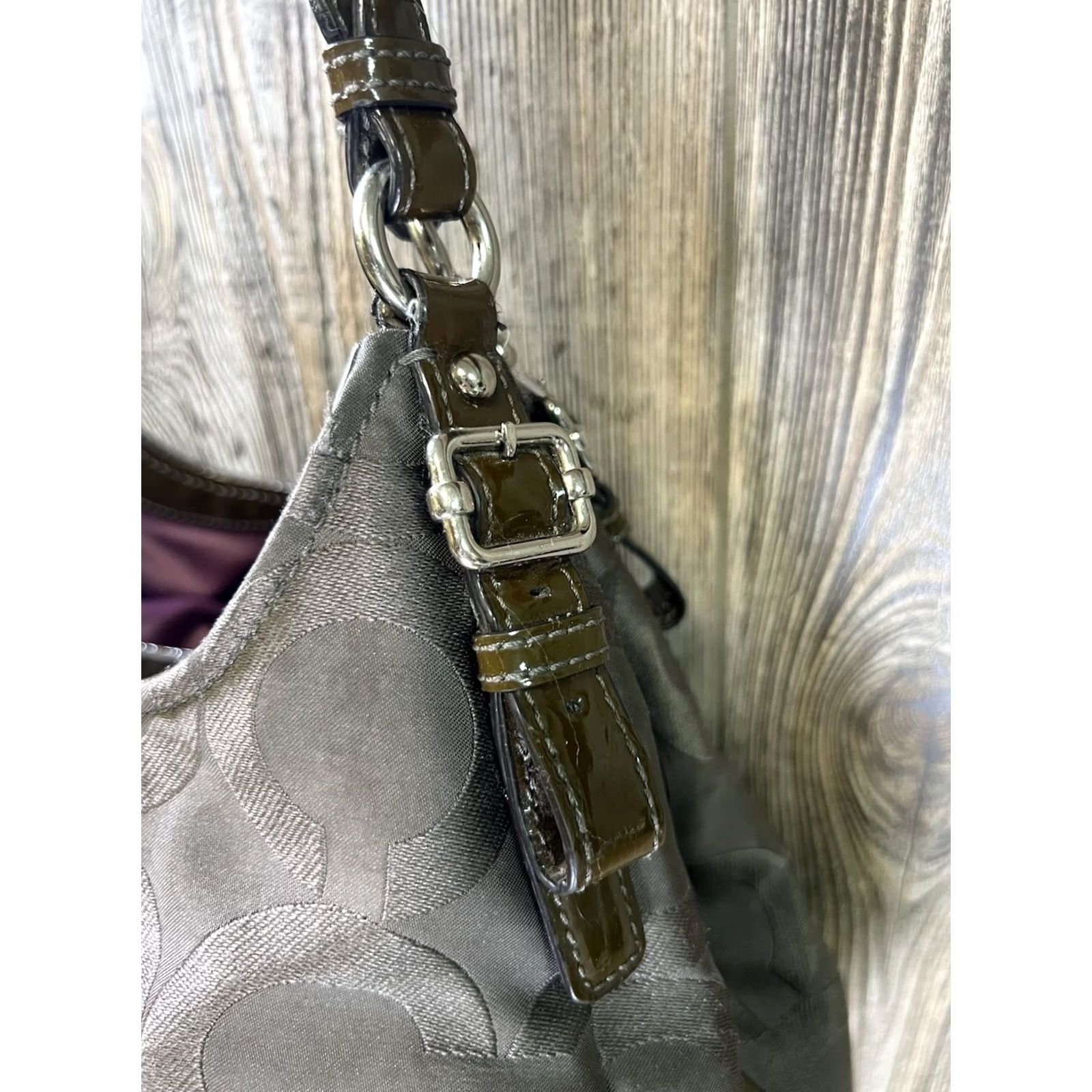 Coach VINTAGE Coach Madison Brown Authentic Shoulder Bag Women Size ONE SIZE - 2 Thumbnail