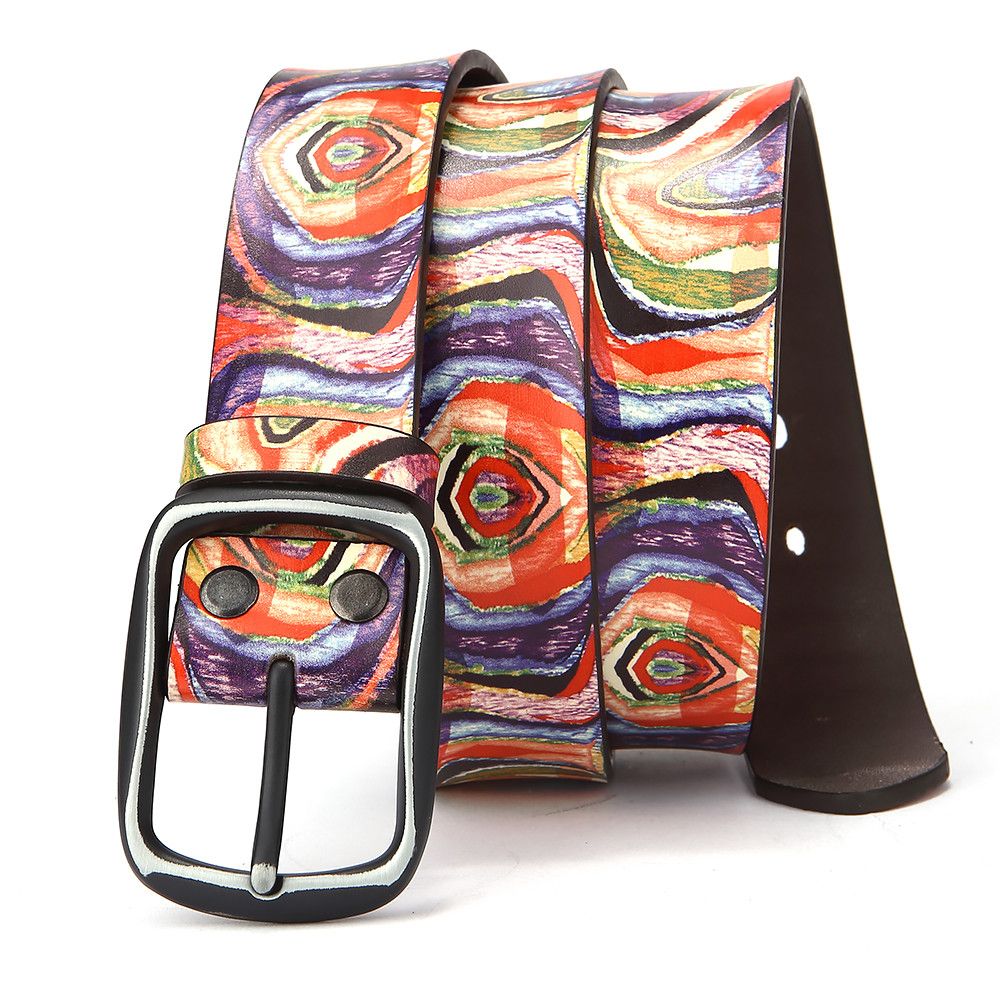 Designer × Vintage Rainbow High Quality Printed Belt Size ONE SIZE - 1 Thumbnail