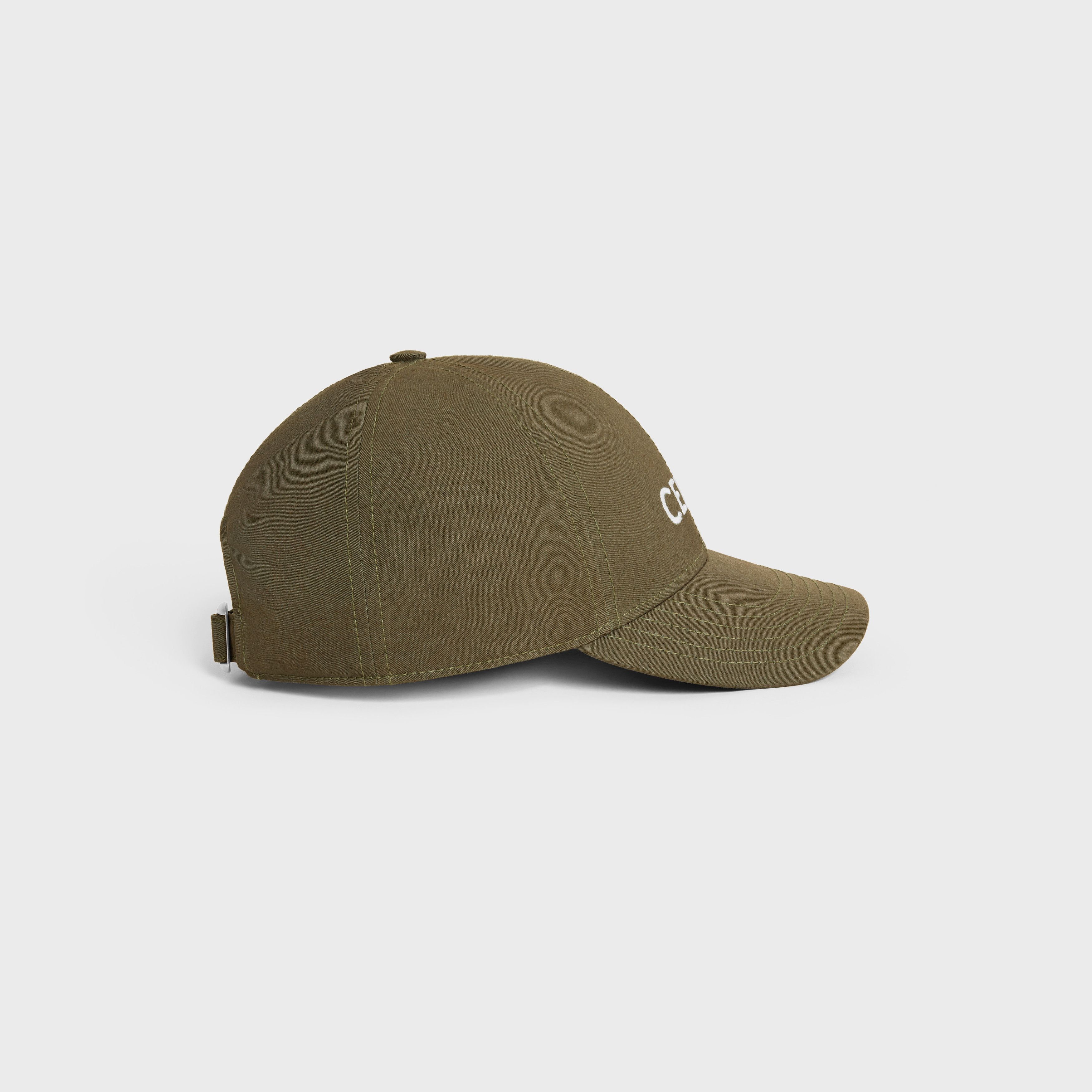 Celine o1bcso1str0925 2AUS9969P Size: OS / Hat / Cap in Khaki Size ONE SIZE - 3 Thumbnail