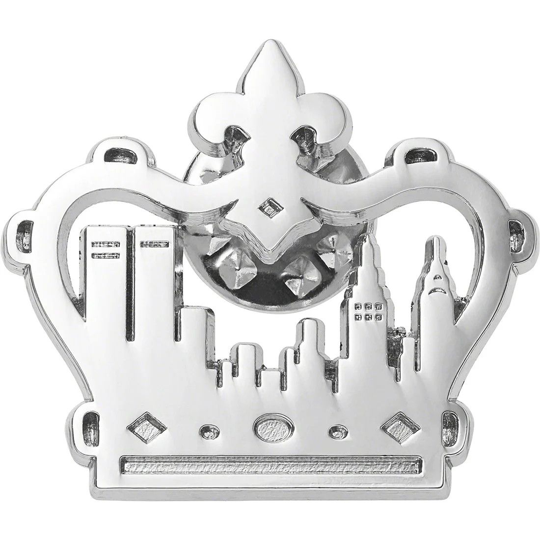 Supreme King of New York Pin