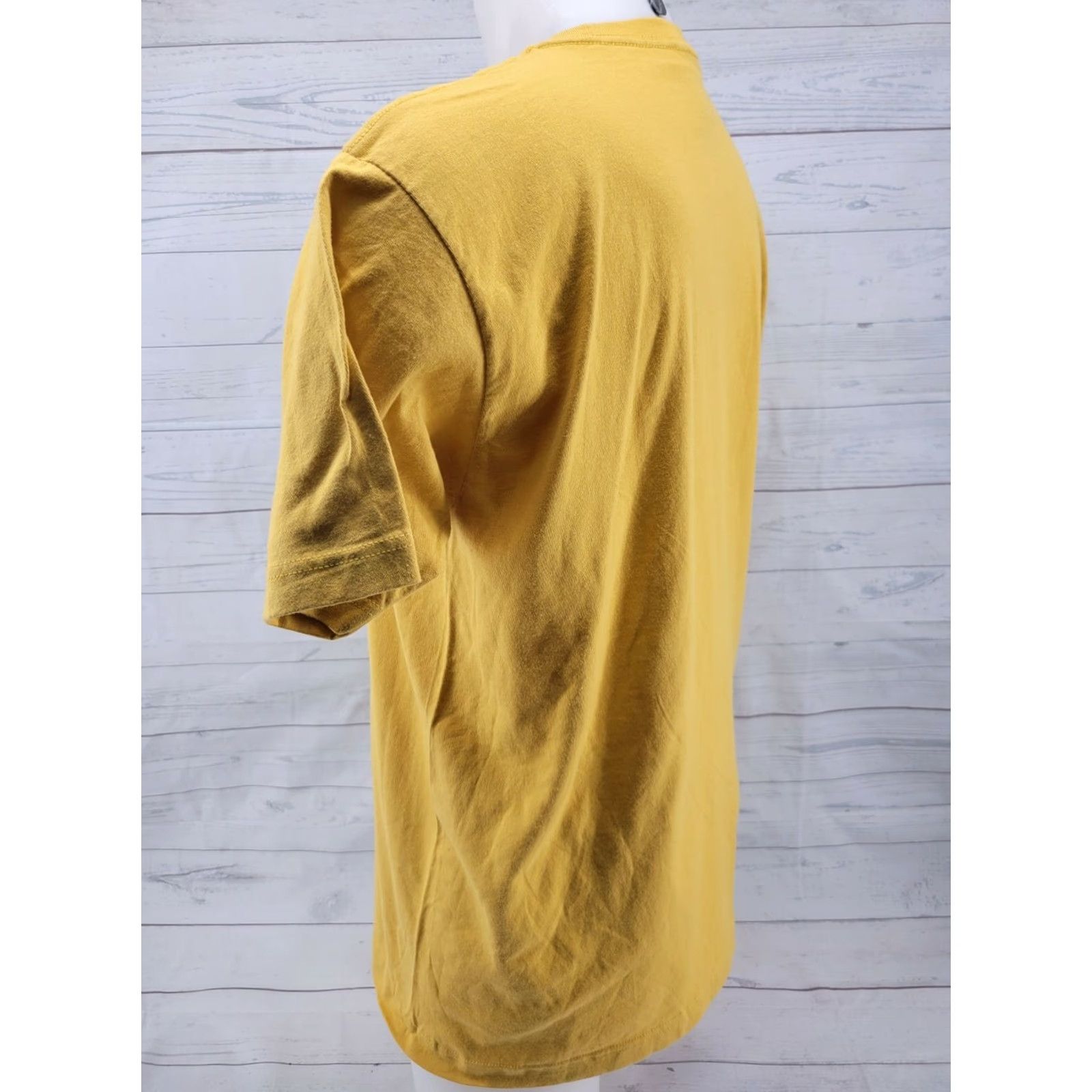 Vintage Halloween Night He Came Home Men's Yellow T Shirt Size Large Size US L / EU 52-54 / 3 - 7 Thumbnail