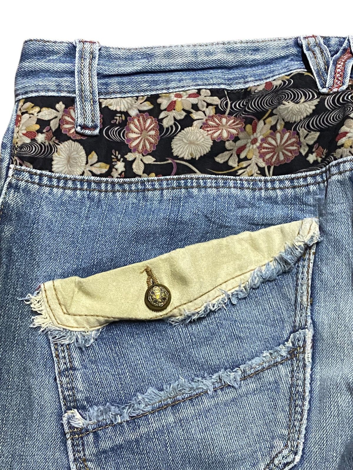 Hysteric Glamour Vintage Japanese Brand Piko Flare Denim Jeans Size US 33 - 13 Thumbnail