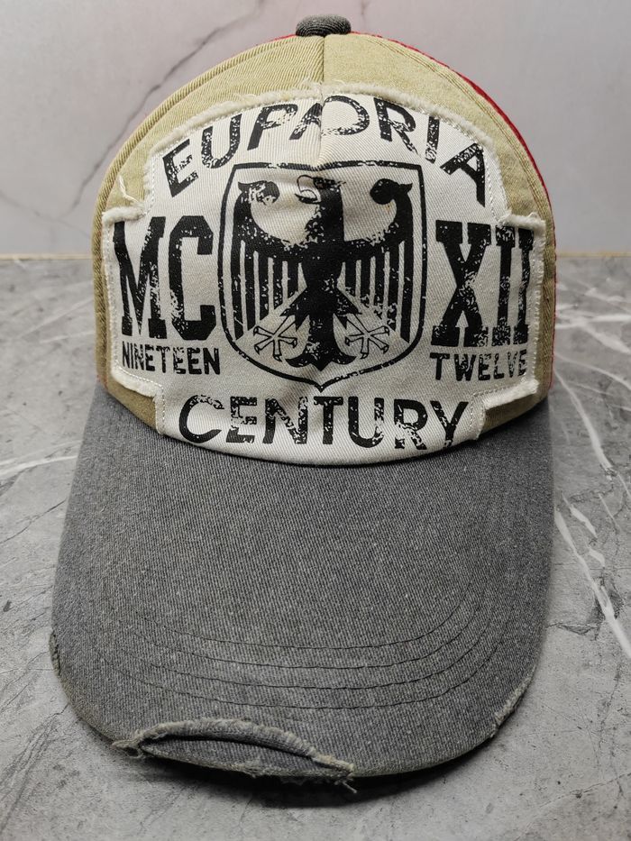 Vintage Vintage Euphoria Century Distressed Style Cap Hat Size ONE SIZE - 2 Thumbnail
