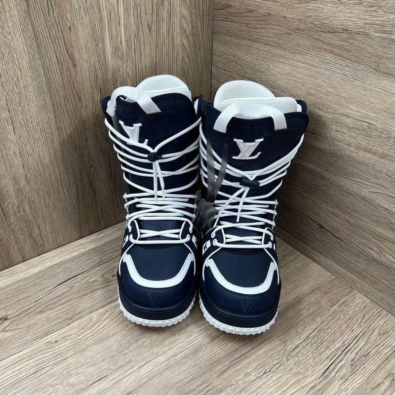 Louis Vuitton Louis Vuitton Blue Trainer Snow Boots for Men -2508 Size US 7.5 / EU 40-41 - 6 Thumbnail