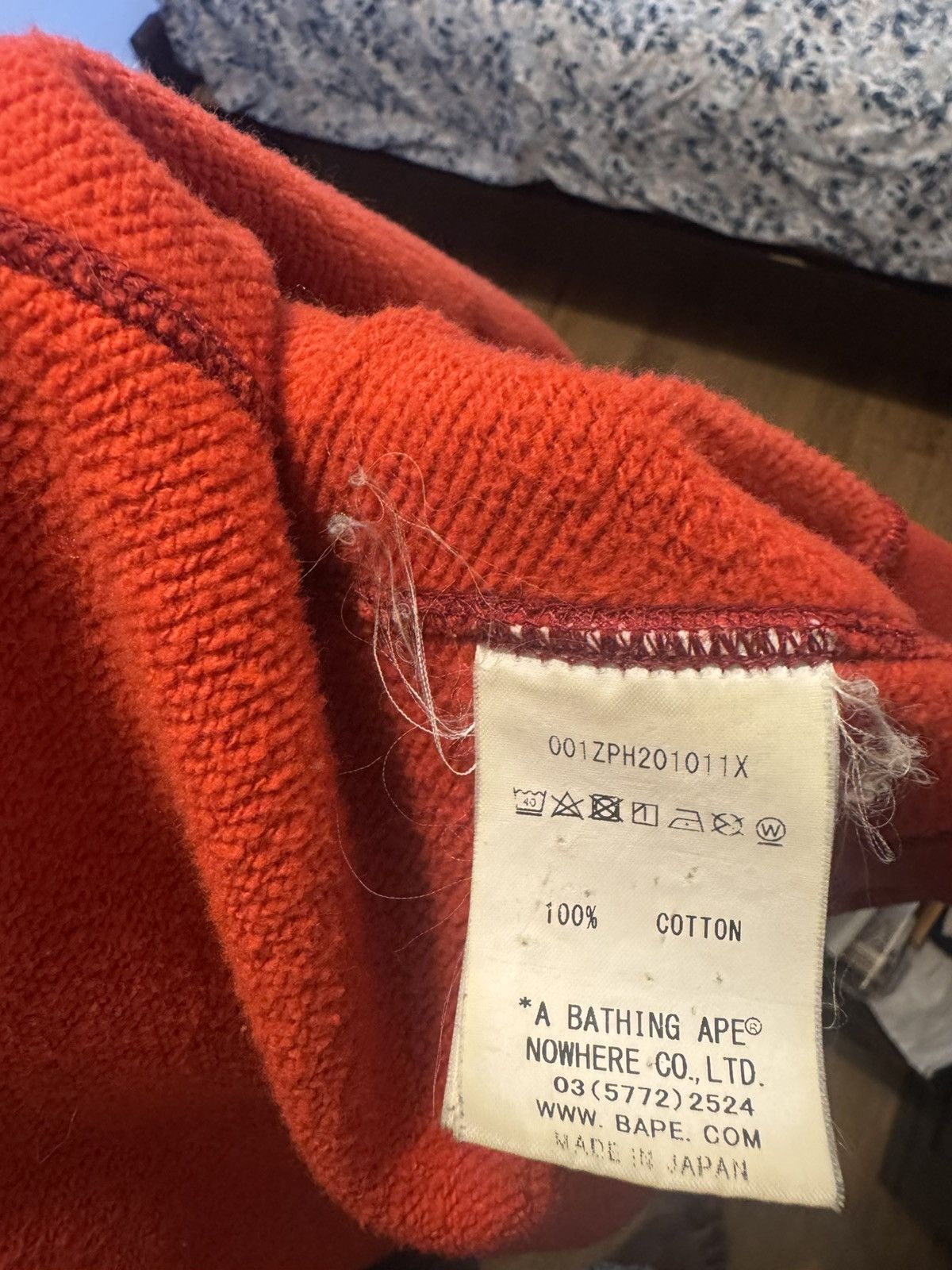 Bape Red Shark Bape Hoodie Size US XL / EU 56 / 4 - 8 Thumbnail