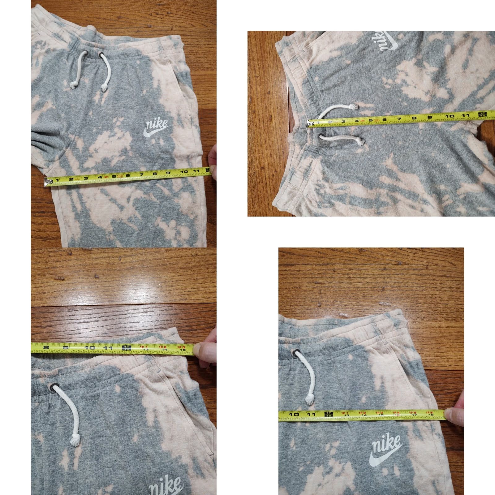 Nike Nike Womens Gray Jogger Sweatpants Tie Dye Acid Wash Medium Size 32" / US 10 / IT 46 - 8 Thumbnail