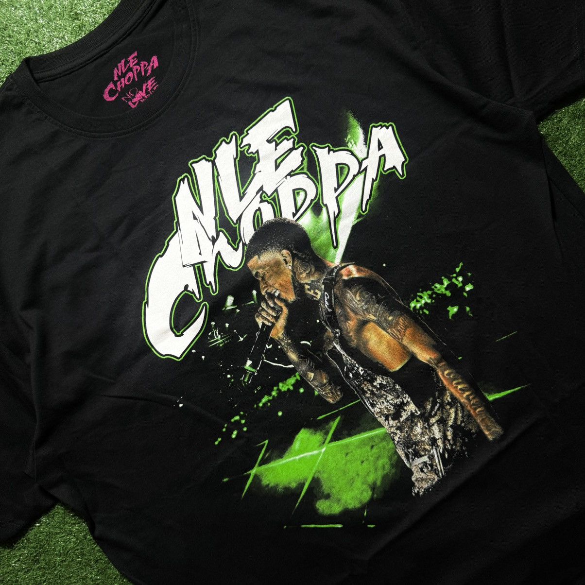 Rap Tees NLE CHOPPA “ ON STAGE “ OFFICIAL MERCH Size US XL / EU 56 / 4 - 3 Thumbnail