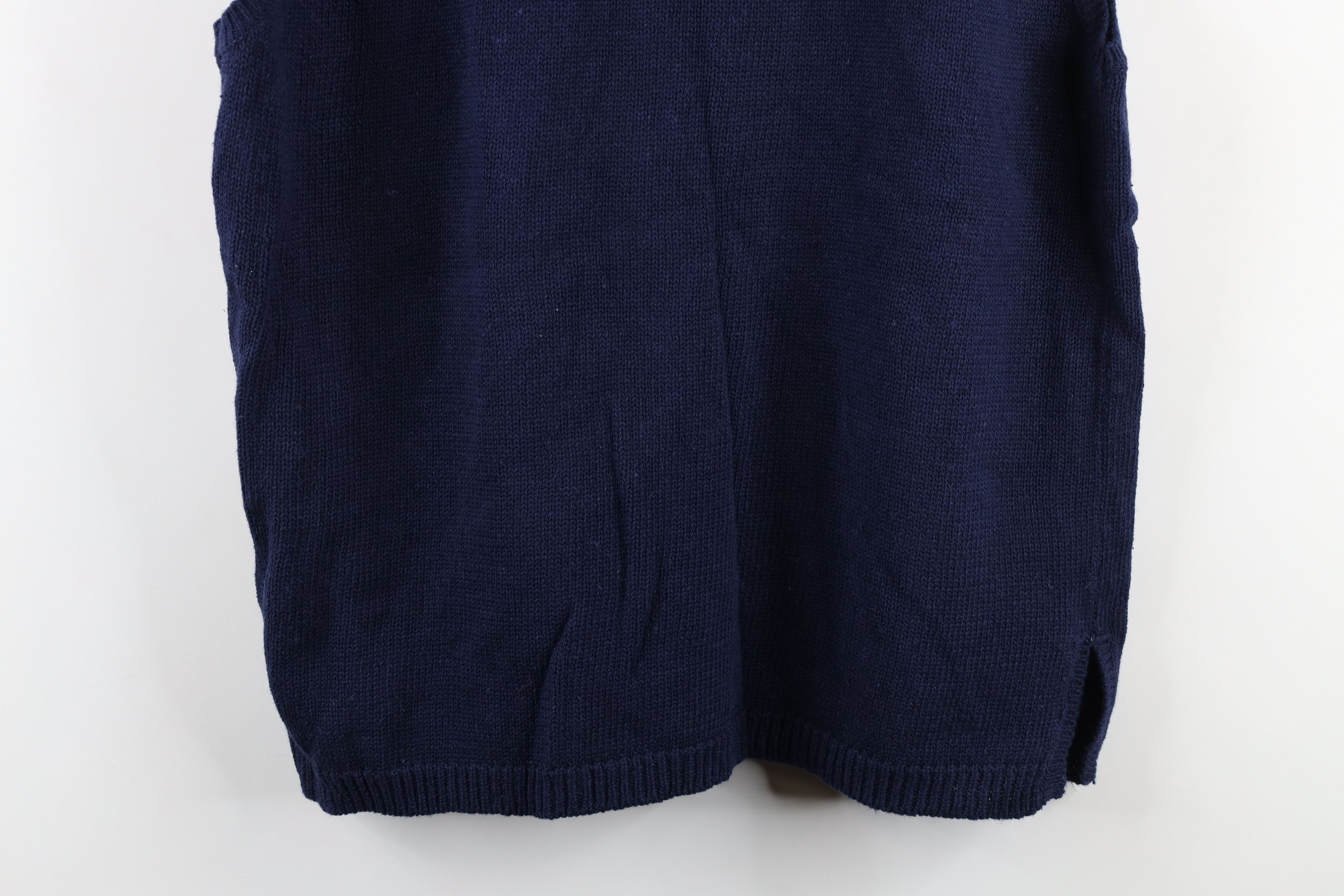 Vintage Deadstock Vintage 90s Streetwear Sailing Knit Sweater Vest Size XL / US 12-14 / IT 48-50 - 13 Thumbnail