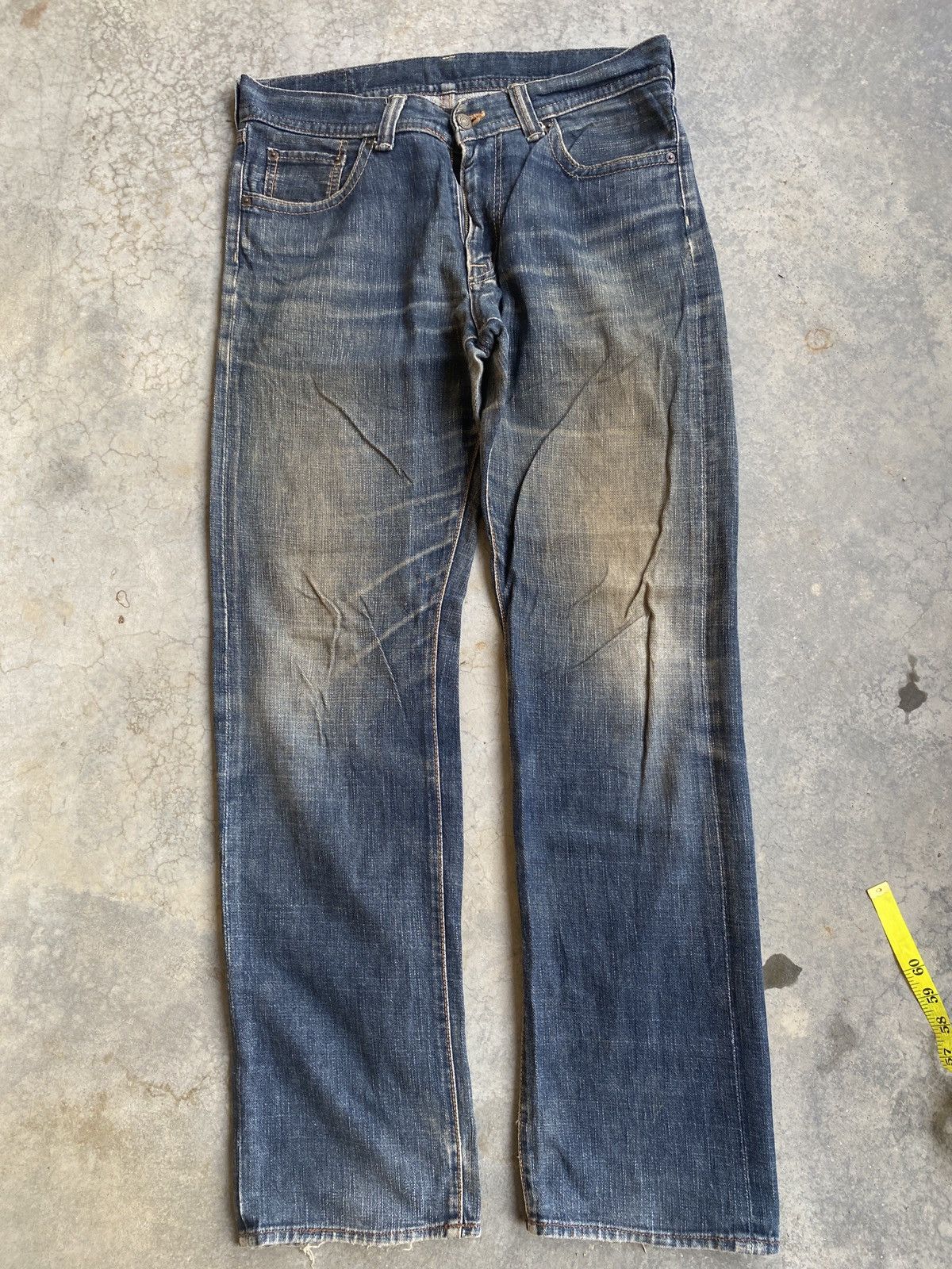 If Six Was Nine × PPFM × Vintage Vintage GL HEART denim pants (sku 4) Size US 34 / EU 50 - 2 Thumbnail