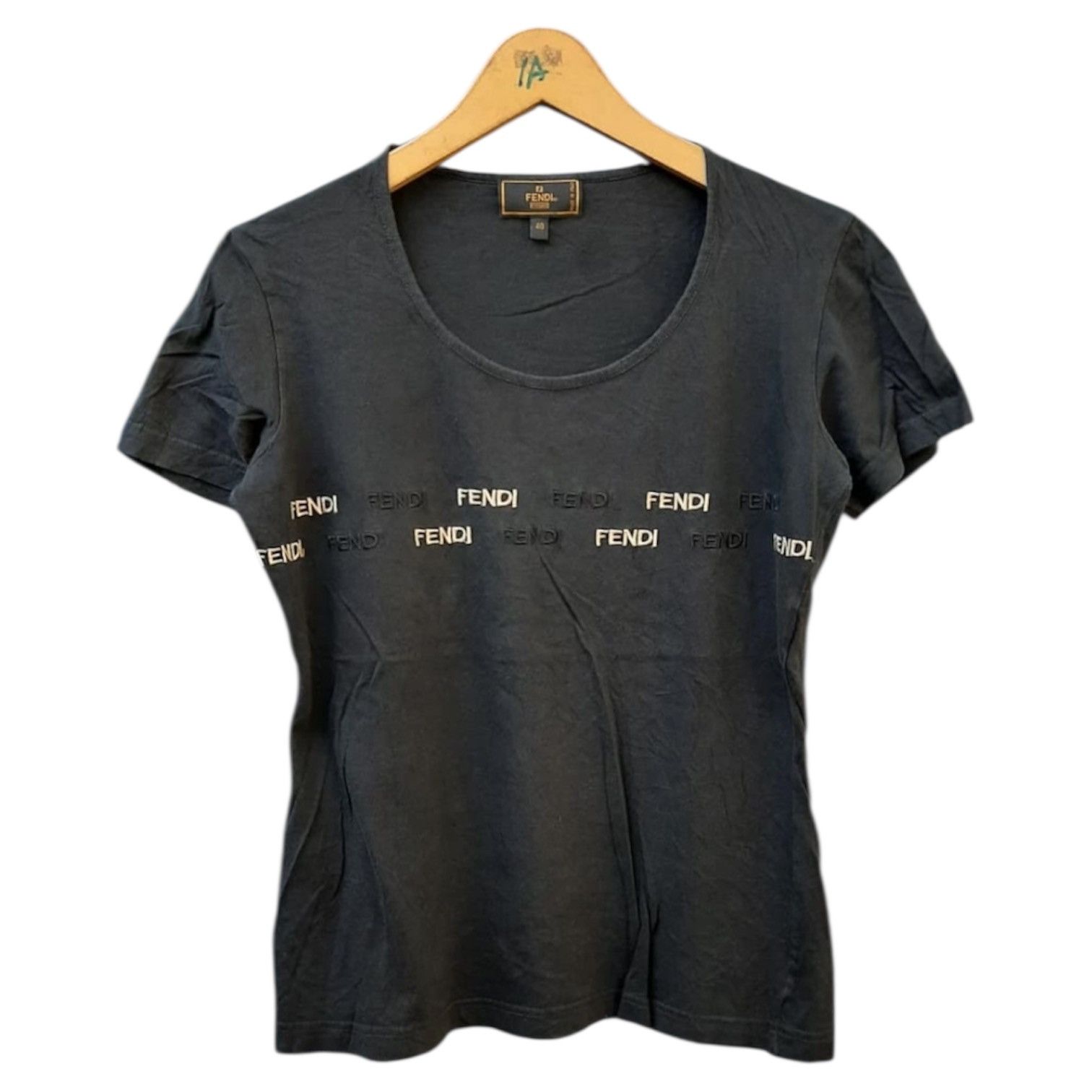 Fendi 2000s Fendi Tee Size US M / EU 48-50 / 2 - 1 Thumbnail