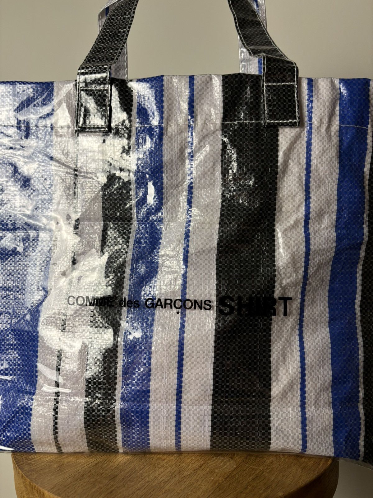 Comme des Garcons × Comme des Garcons SHIRT Comme Des Garsons CDG Shirt PVC Picnic Sheet Tote Bag Size ONE SIZE - 6 Thumbnail