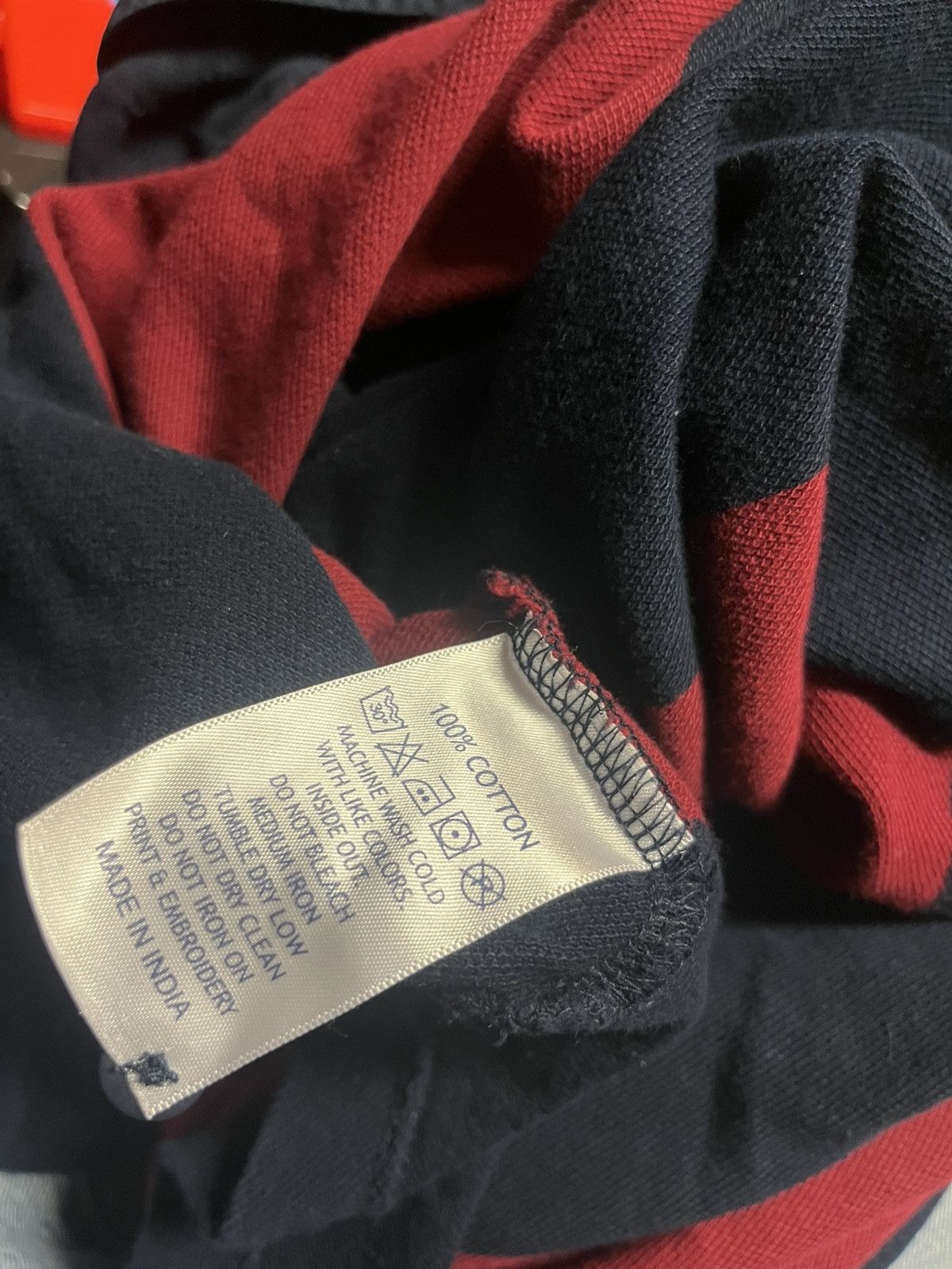 U.S. Polo Assn. U.S Polo Assn. Rugby Polo Shirt Maroon / Navy Blue Size US M / EU 48-50 / 2 - 10 Thumbnail