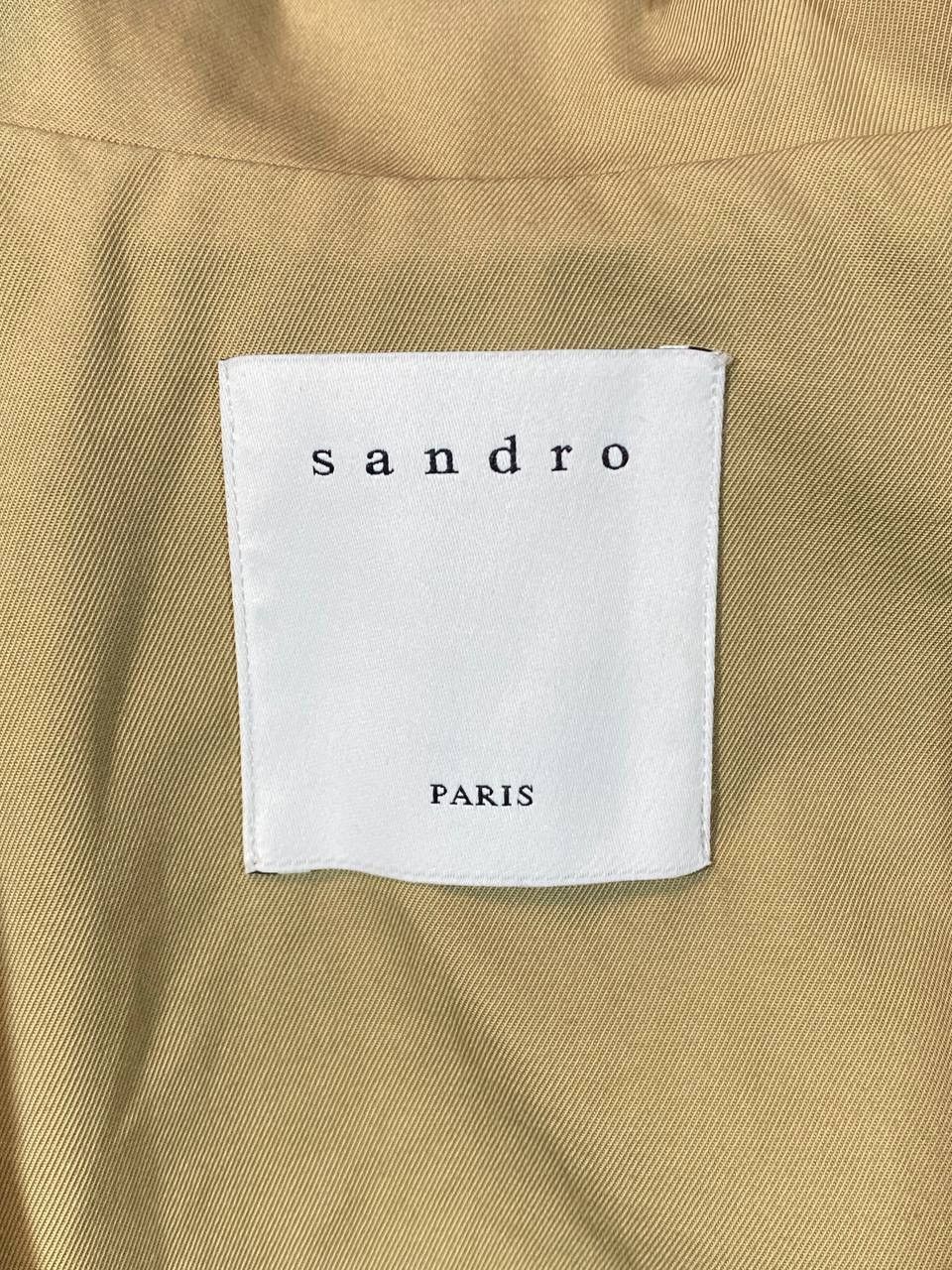 Sandro Sandro Paris Men Trench Coat Jacket Size US L / EU 52-54 / 3 - 12 Thumbnail