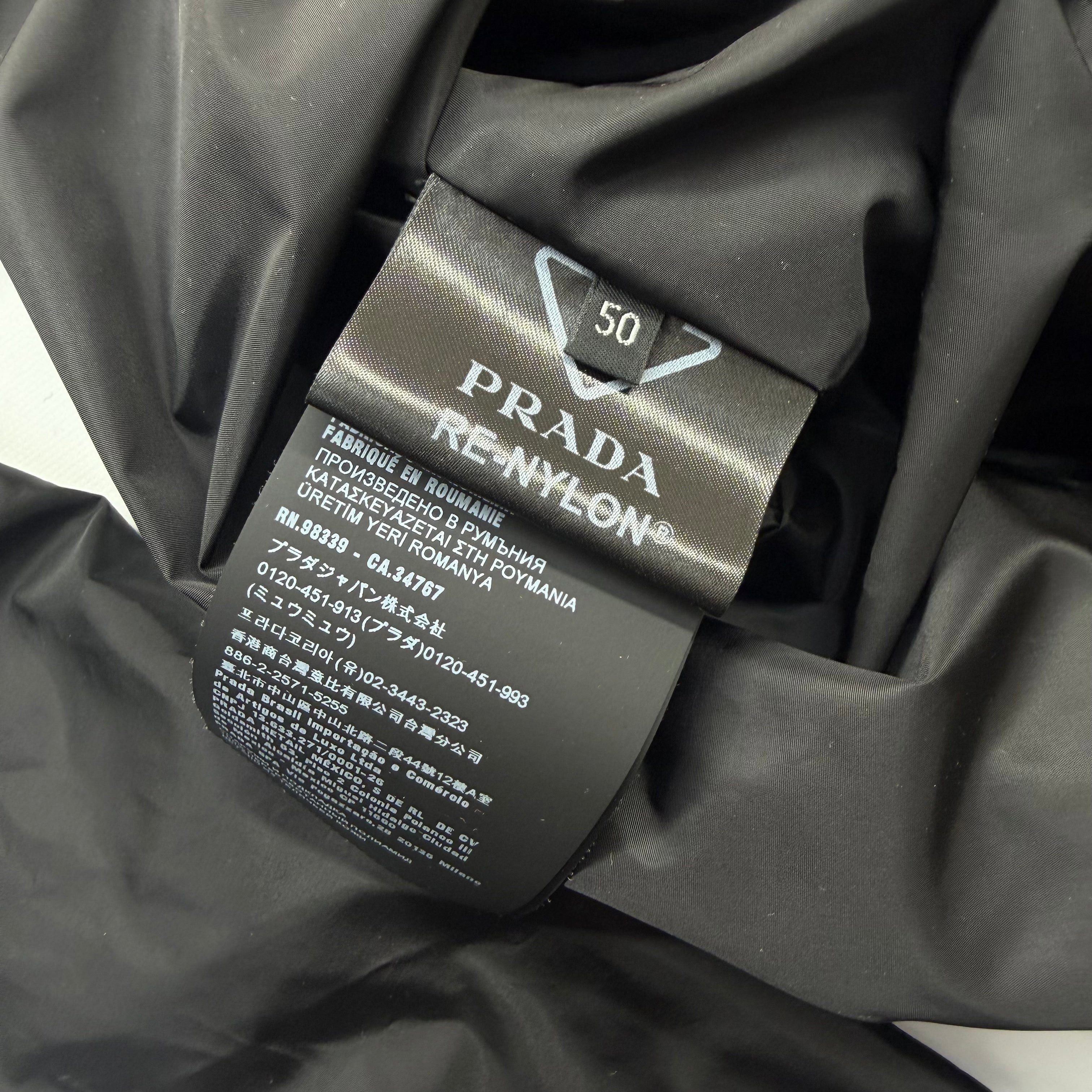 Prada Prada Re-Nylon Hooded Jacket Size 50 (M) Size US M / EU 48-50 / 2 - 8 Thumbnail