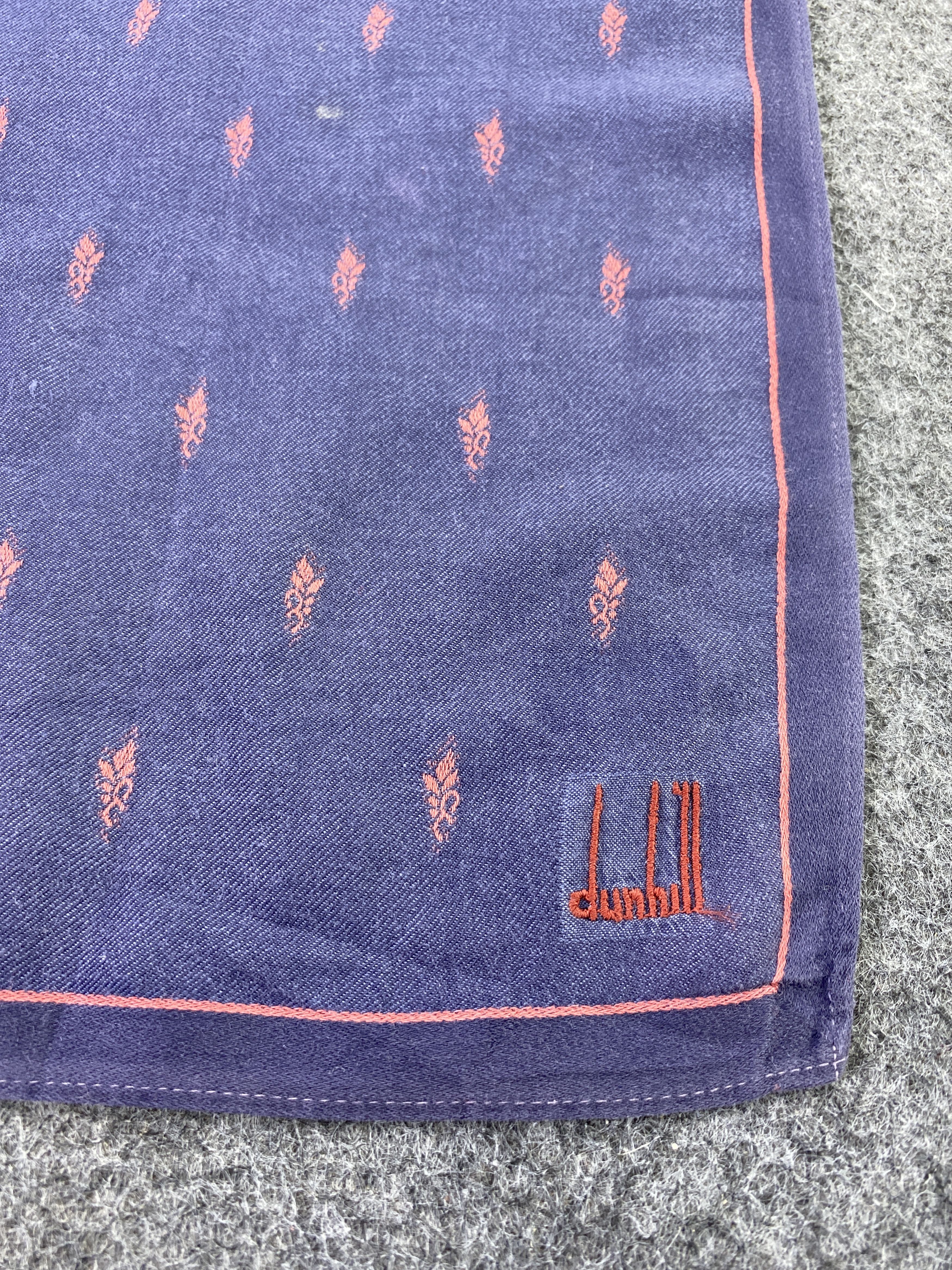 Alfred Dunhill × Vintage Alfred Dunhill Handkerchief / Bandana / Neckerchief-B209 Size ONE SIZE - 5 Thumbnail