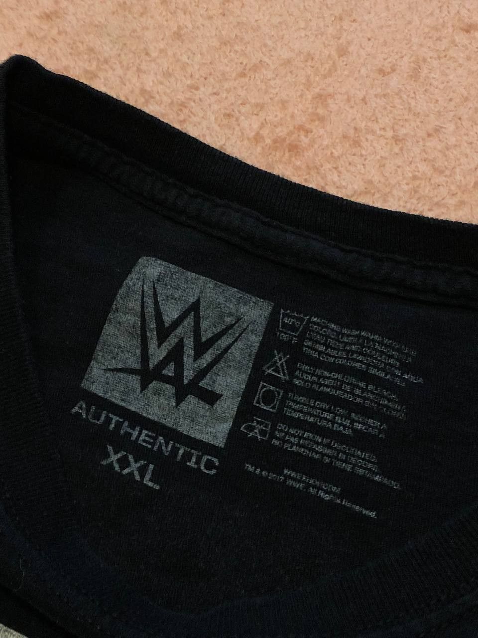 WWE Luxury black Vintage AUTHENTIC big print T-Shirt WWE Y2K Size US XXL / EU 58 / 5 - 3 Thumbnail
