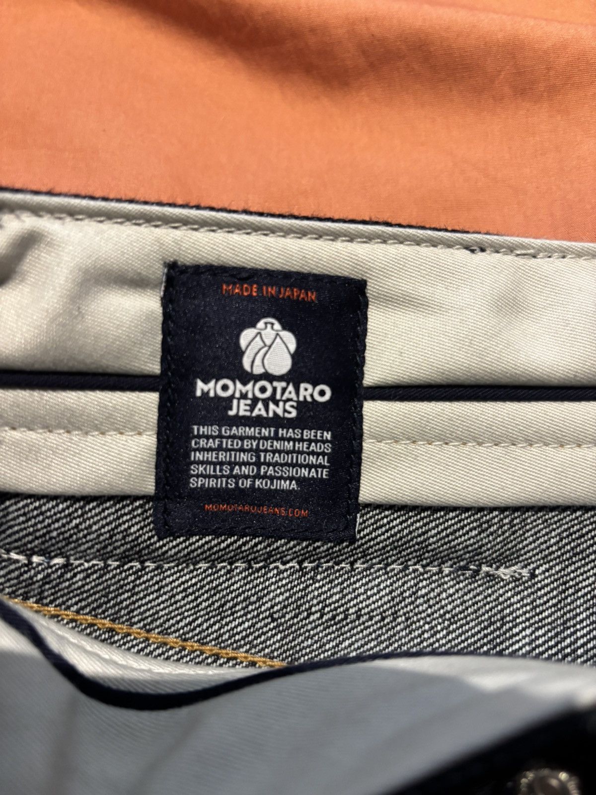 Momotaro Jeans Momotaro Wide leg raw denim selvage jeans W33 Size US 33 - 4 Thumbnail