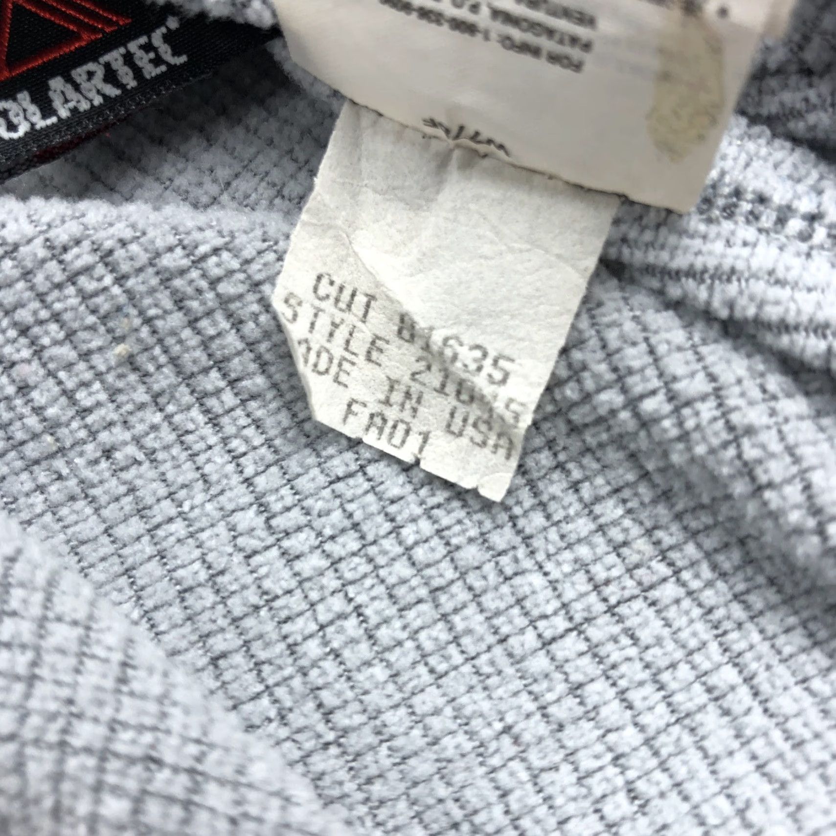 Patagonia Patagonia Men’s L Gray Polartec 1/4 Zip Pullover Raglan Sleeves Size US L / EU 52-54 / 3 - 7 Thumbnail