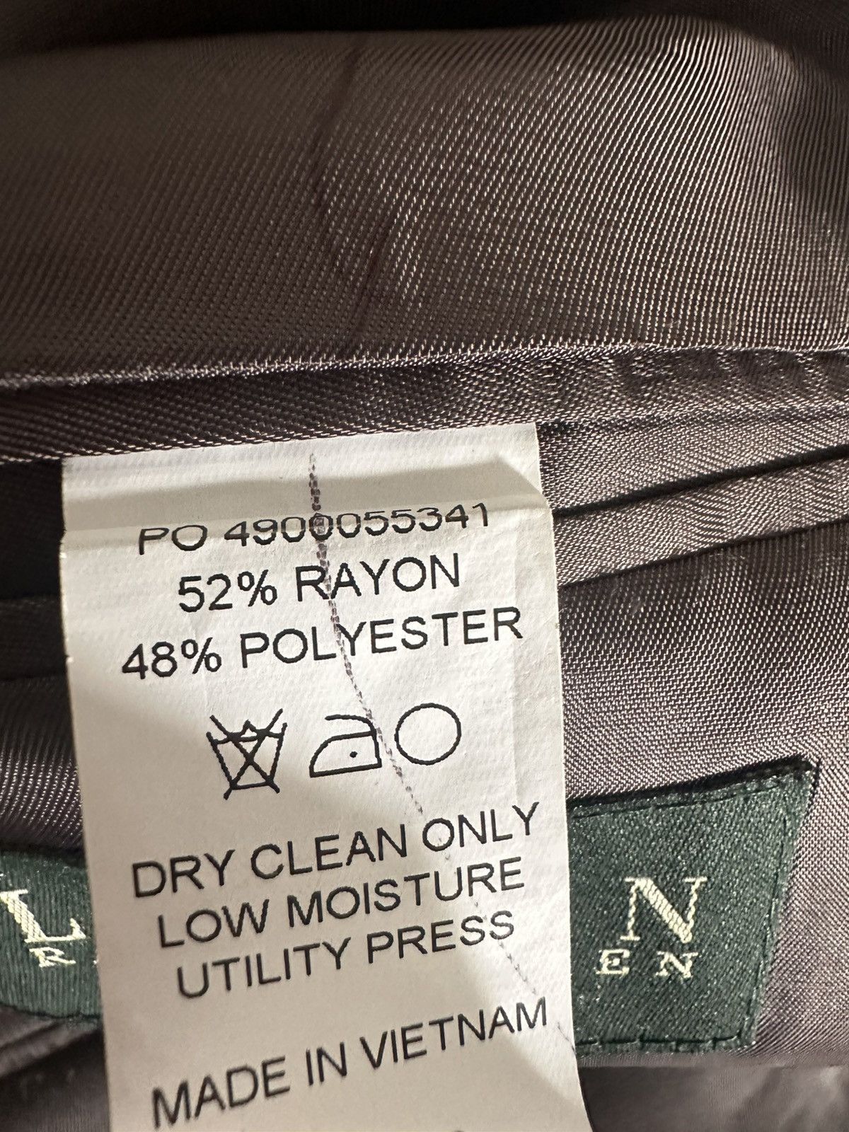 Polo Ralph Lauren Ralph Lauren Blazer Sports Coat in Gray 40R Size 40R - 6 Thumbnail