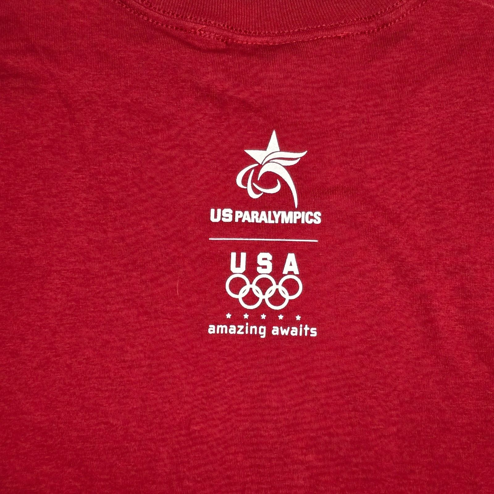 Vintage Paralympics Long Sleeve Shirt Mens Large Olympics Tee Size US L / EU 52-54 / 3 - 12 Thumbnail