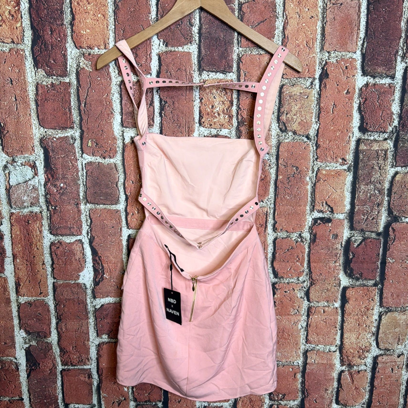 strapless open back dress Cut Out Dress