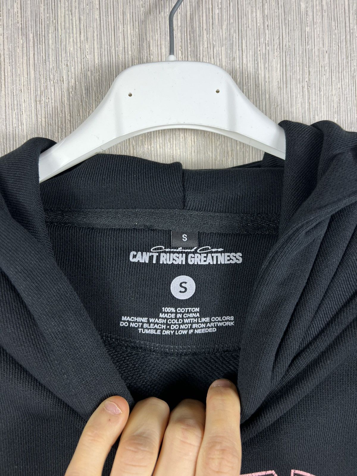 Trapstar London Central Cee merch can’t rush greatness 2025 OG hoodie Size US S / EU 44-46 / 1 - 17 Thumbnail
