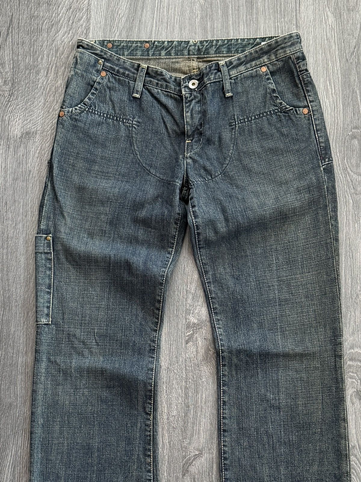 G-Star Y2K VIntage G-Star Grainy Texture Jeans Size US 32 / EU 48 - 3 Thumbnail