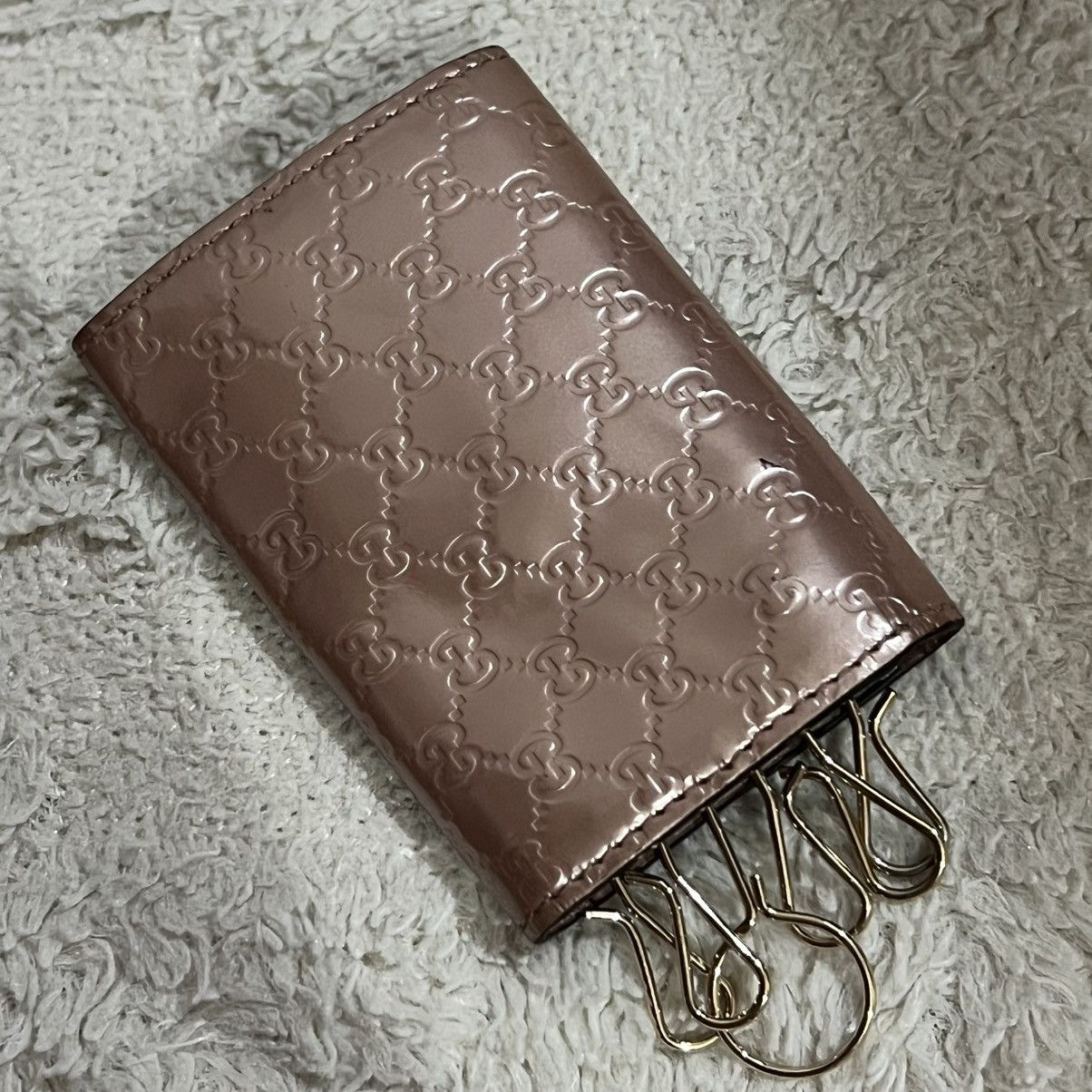Gucci Authentic Guccissima micro key case Size ONE SIZE - 4 Thumbnail