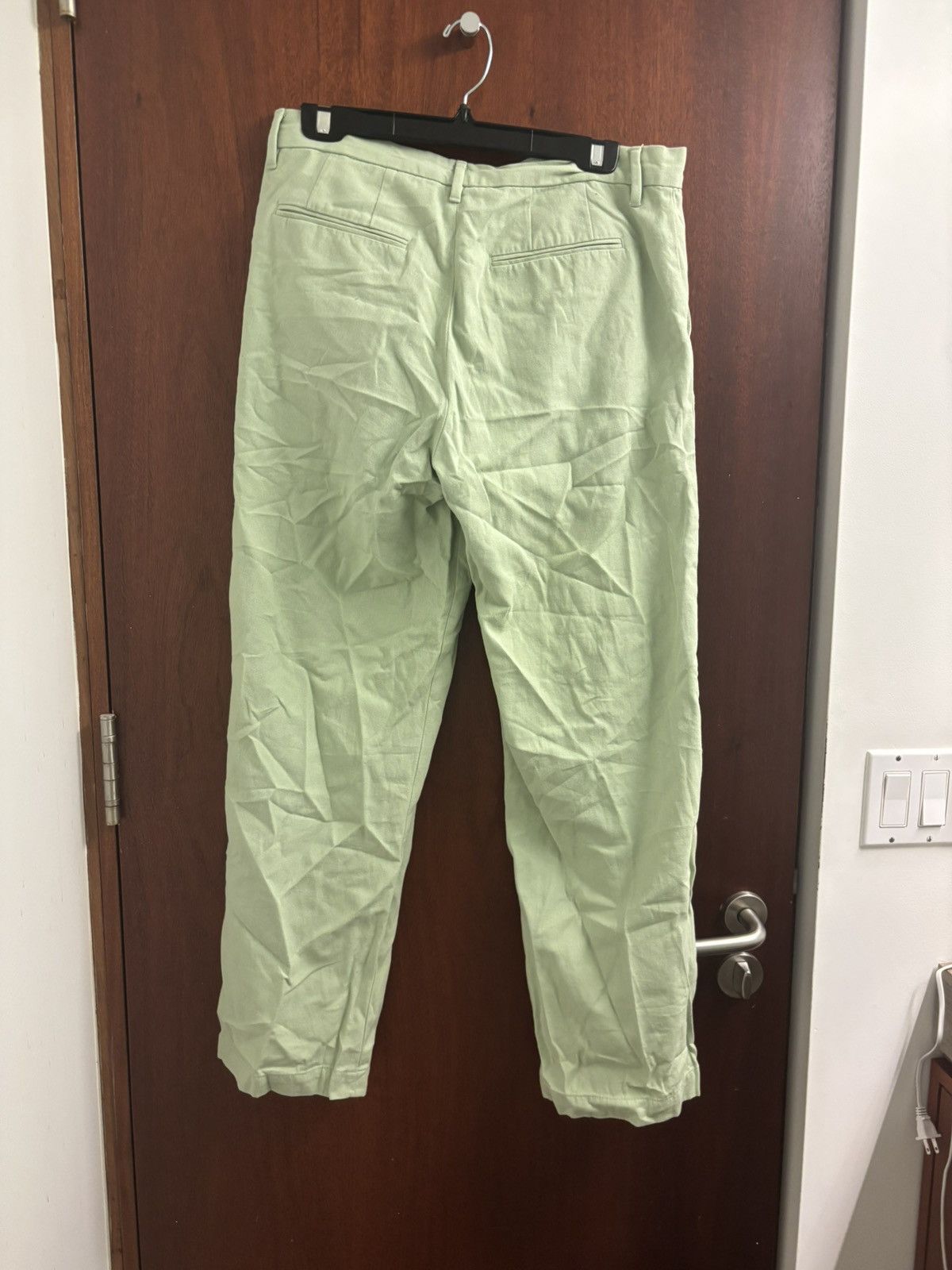 Golf Wang SS/22 Nice pants in pale mint pistachio light green Size US 32 / EU 48 - 2 Thumbnail
