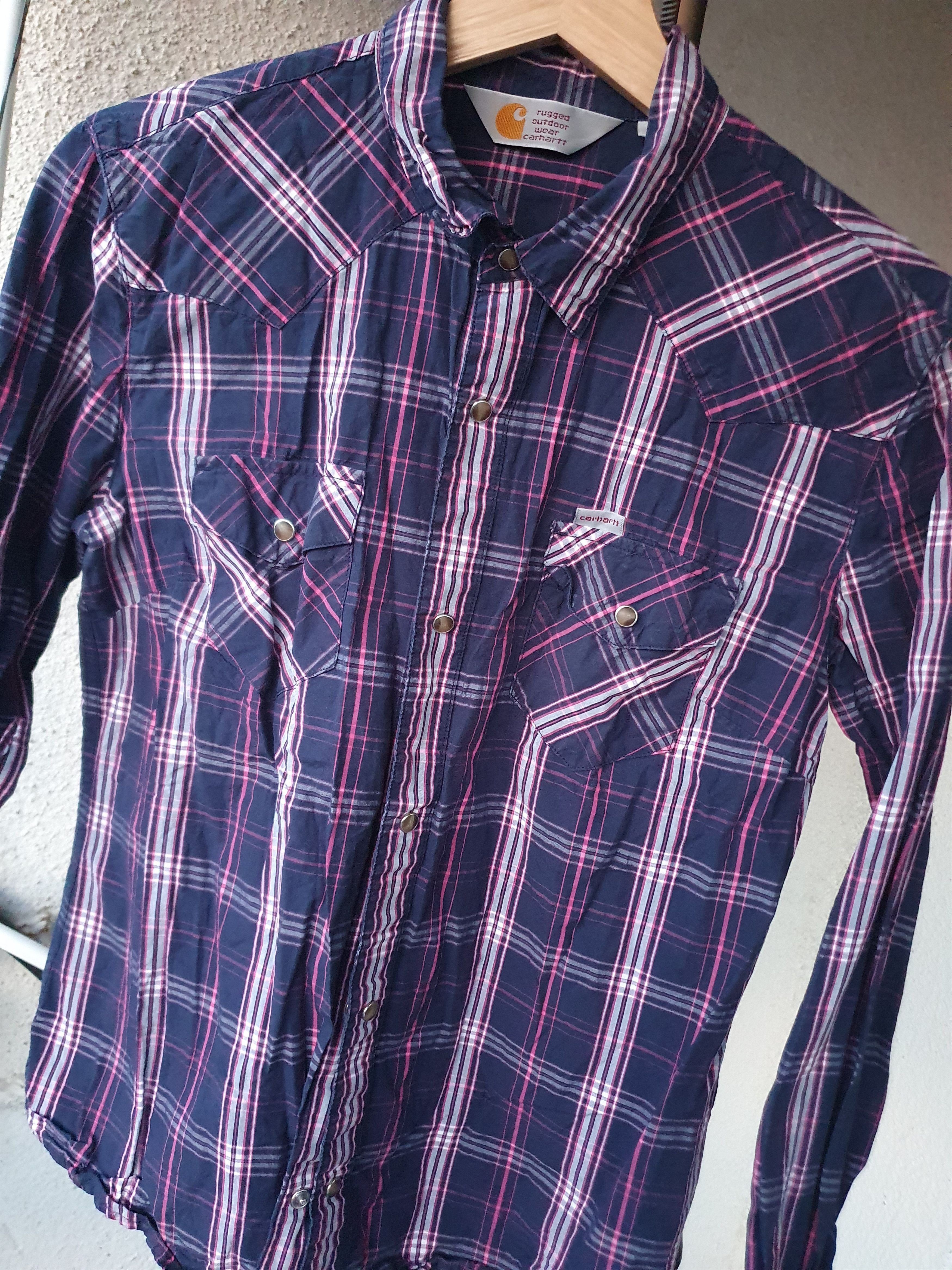 Carhartt Carhartt W' Hickey Shirt Pearl Snap shirt sz M Size M / US 6-8 / IT 42-44 - 3 Thumbnail