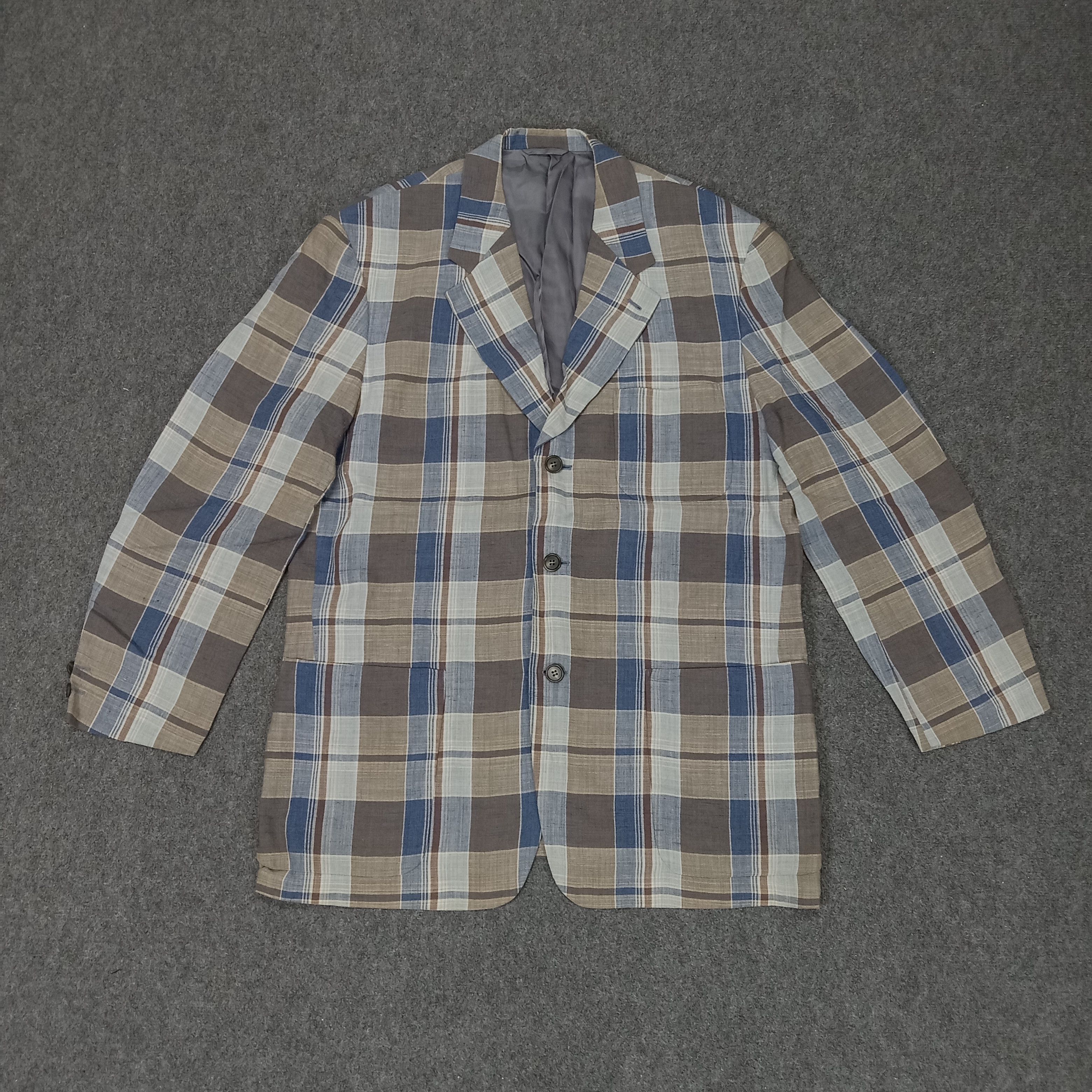 Issey Miyake Issey Miyake Japanese Designer Blazer Jacket Size US L / EU 52-54 / 3 - 1 Thumbnail