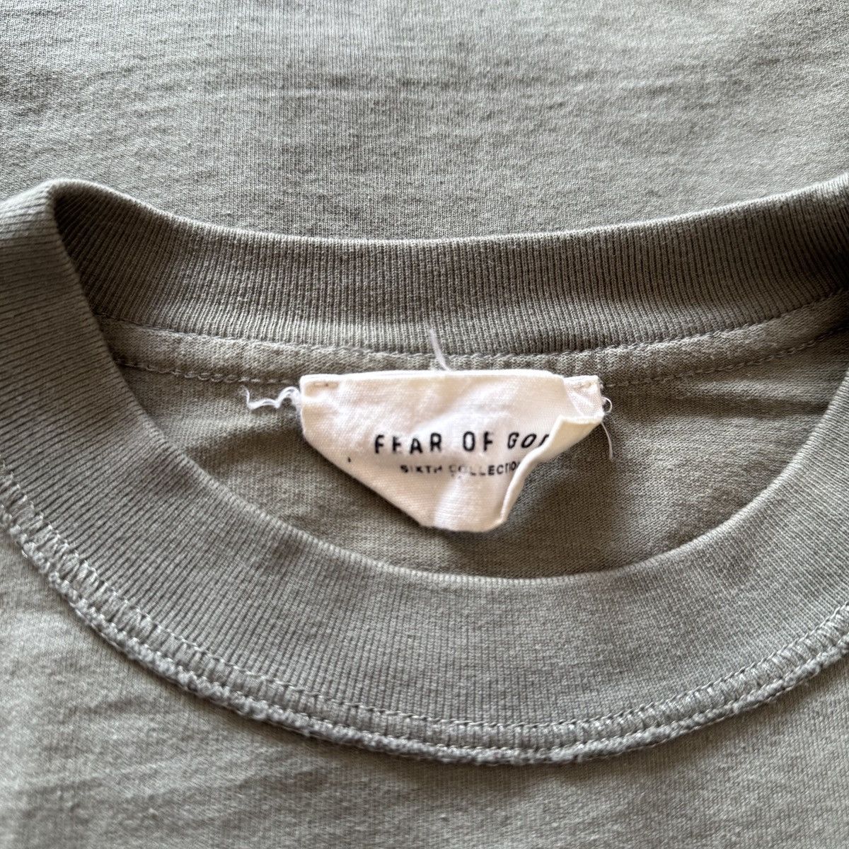 Fear of God 🔥 Fear of God 6th Sixth Collection Reflective Logo T-Shirt Size US M / EU 48-50 / 2 - 8 Thumbnail