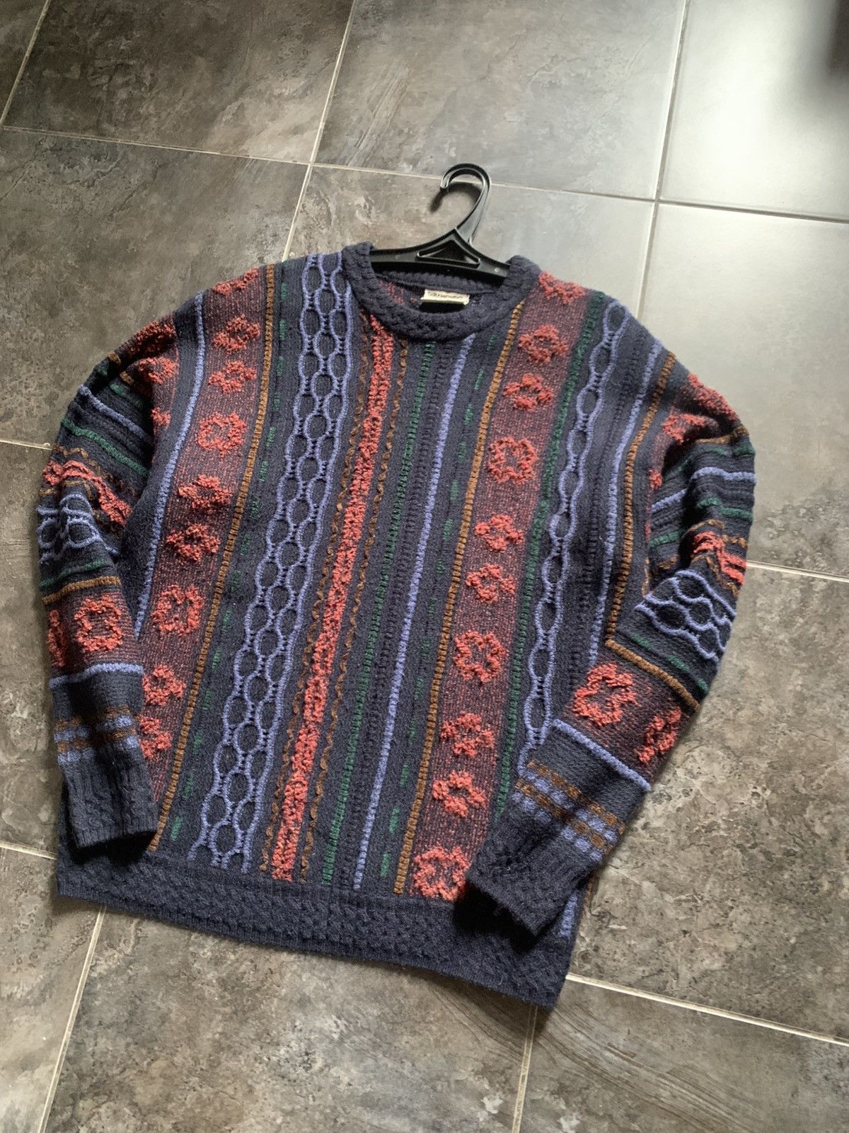 Vintage Vintage Coogi Style Sweater Giramondo Knit Size US L / EU 52-54 / 3 - 5 Thumbnail