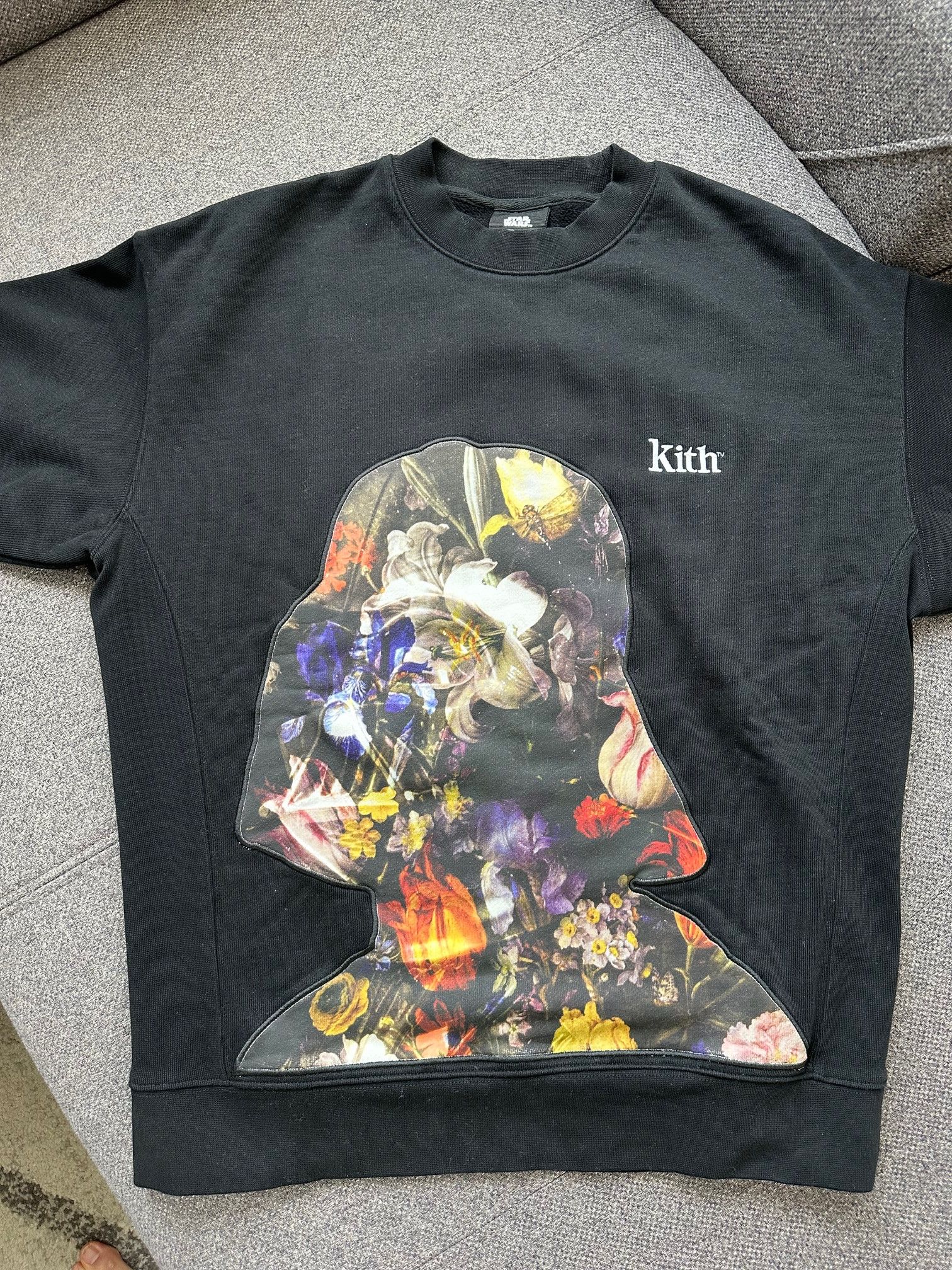 Kith Kith x STAR WARS Floral Vader Crewneck | Grailed