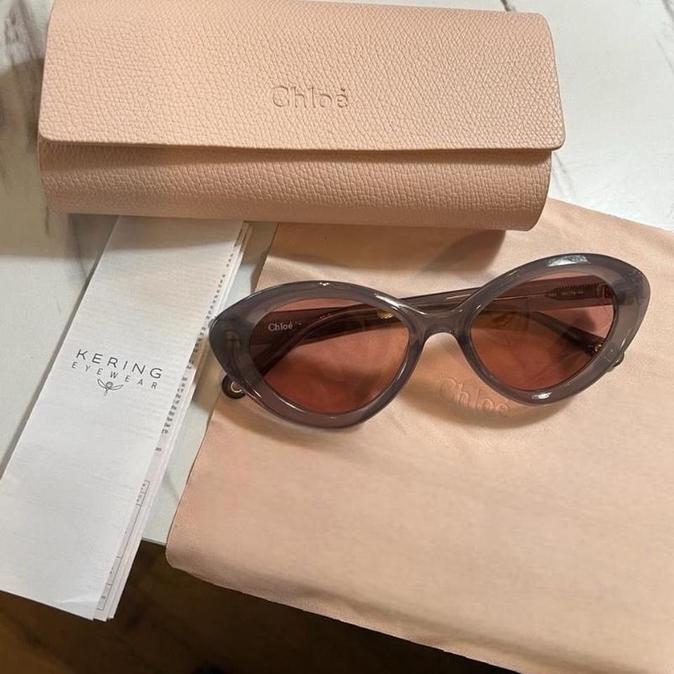 image of Chloe Sunglasses in Grey, Women's