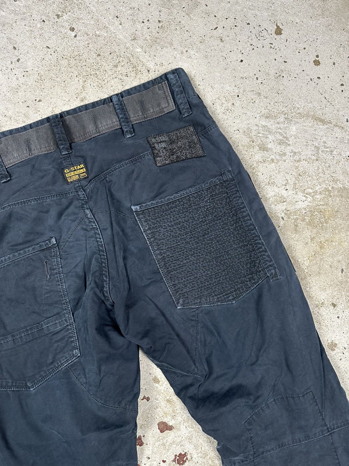 G-Star × Japanese Brand × Vintage Vintage Y2K G Star Raw Fire Elwood Narrow Pants Size US 32 / EU 48 - 6 Thumbnail